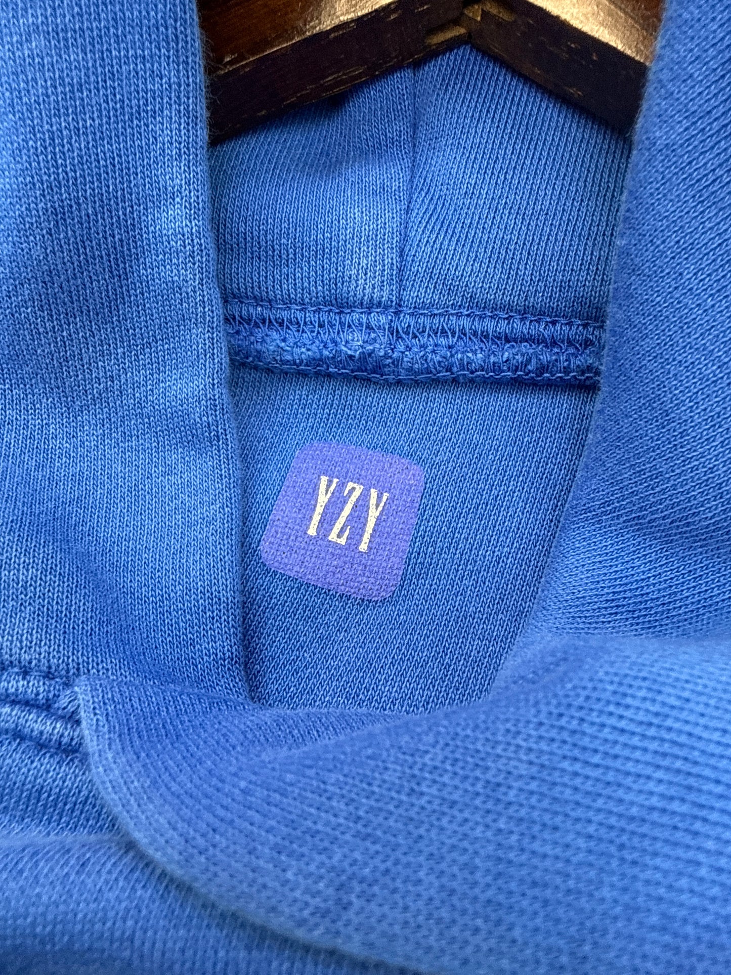 YZY GAP Blue Hoodie