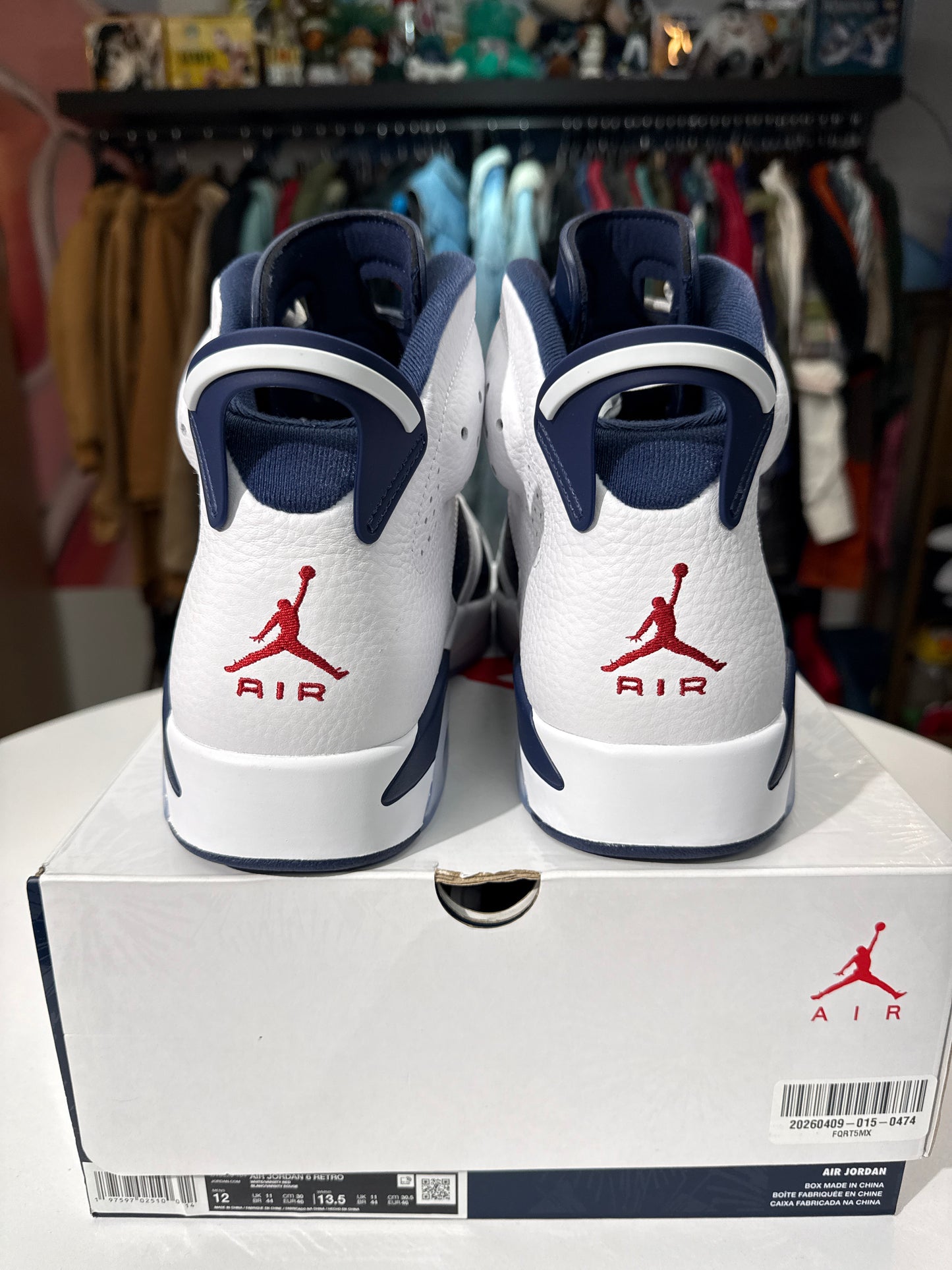 New Jordan 6 Olympic (2024)