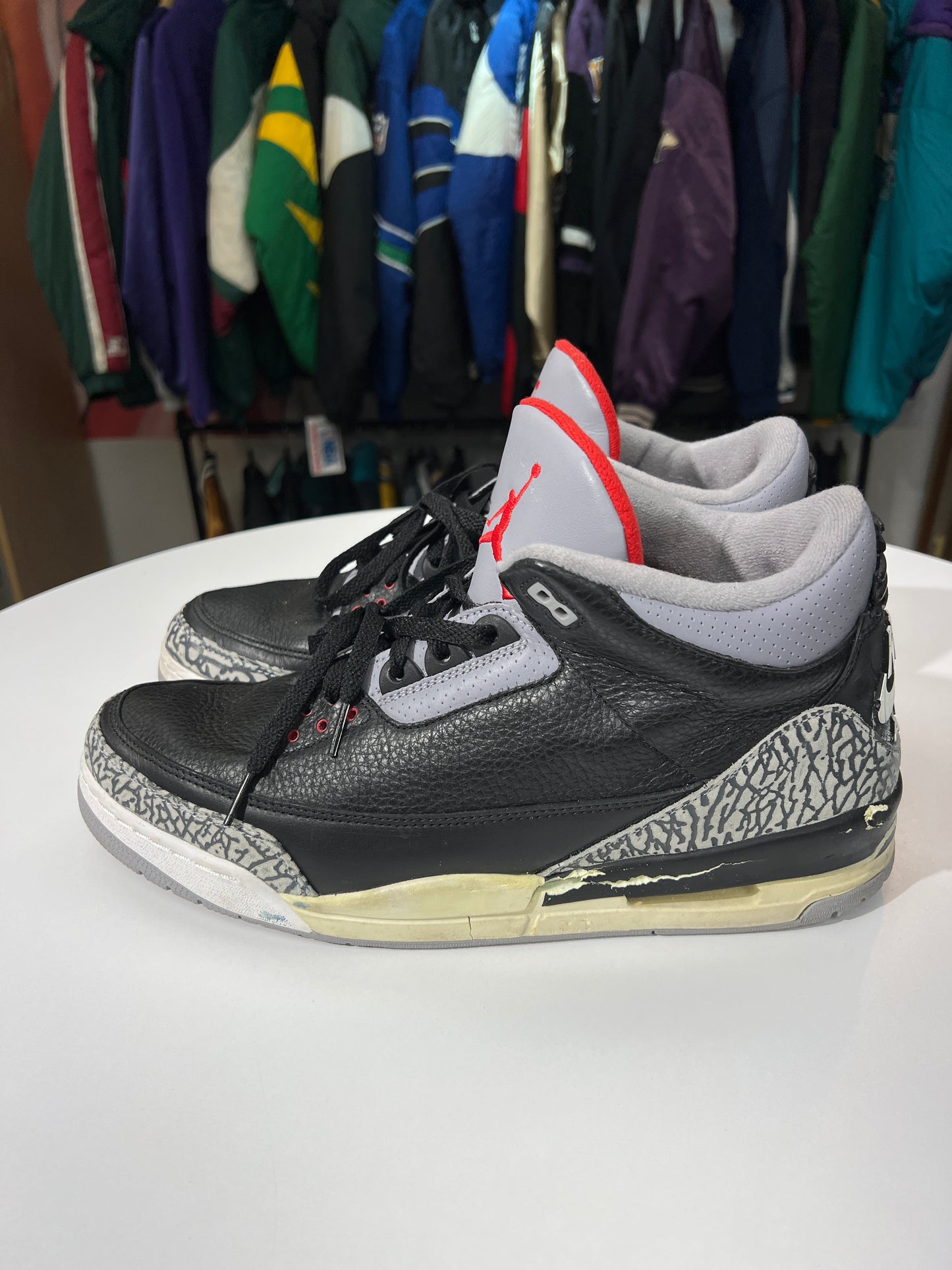 Preowned Jordan 3 Retro Cement 2001