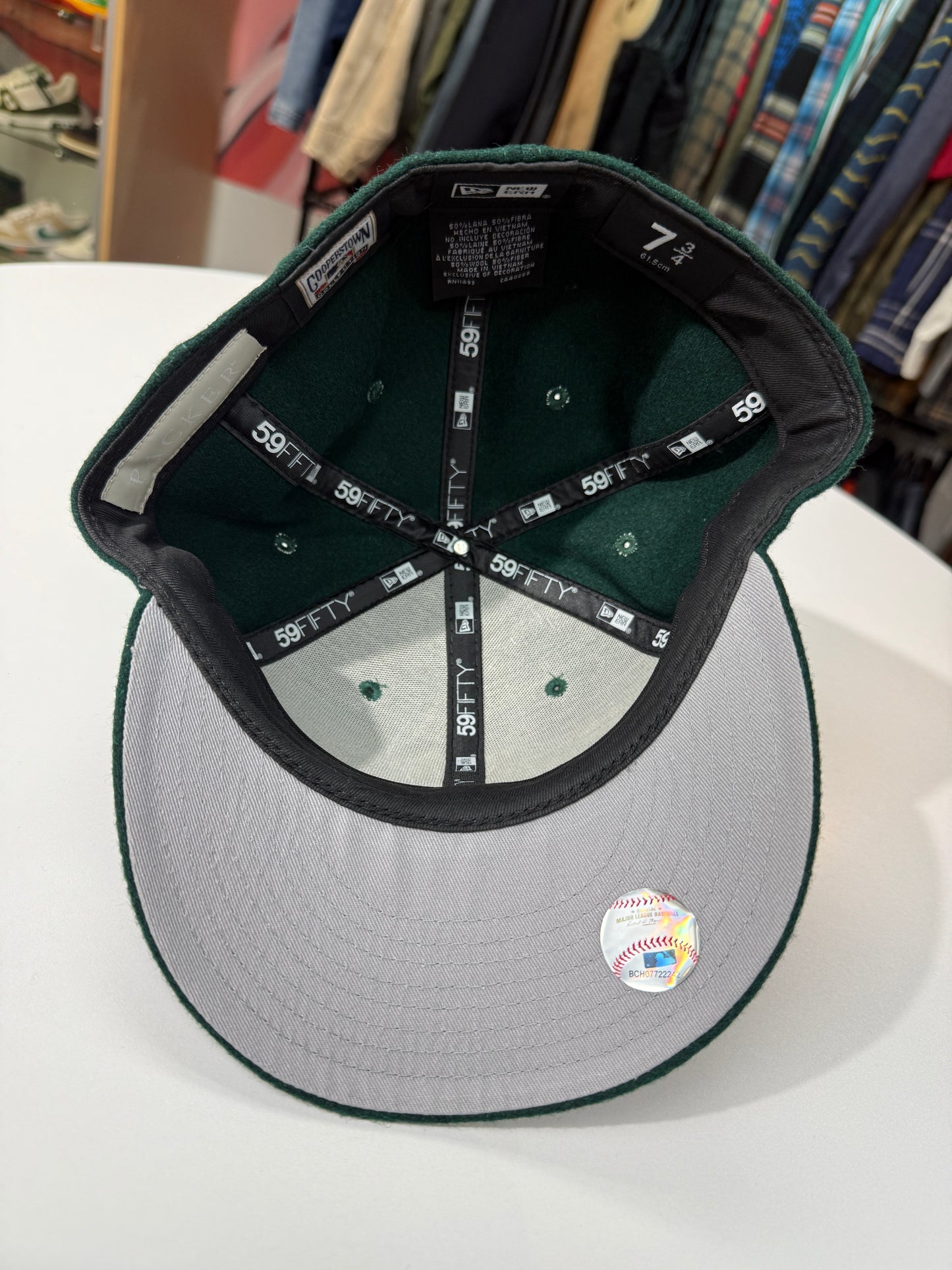 Packer X New Era Forrest Green Fitted