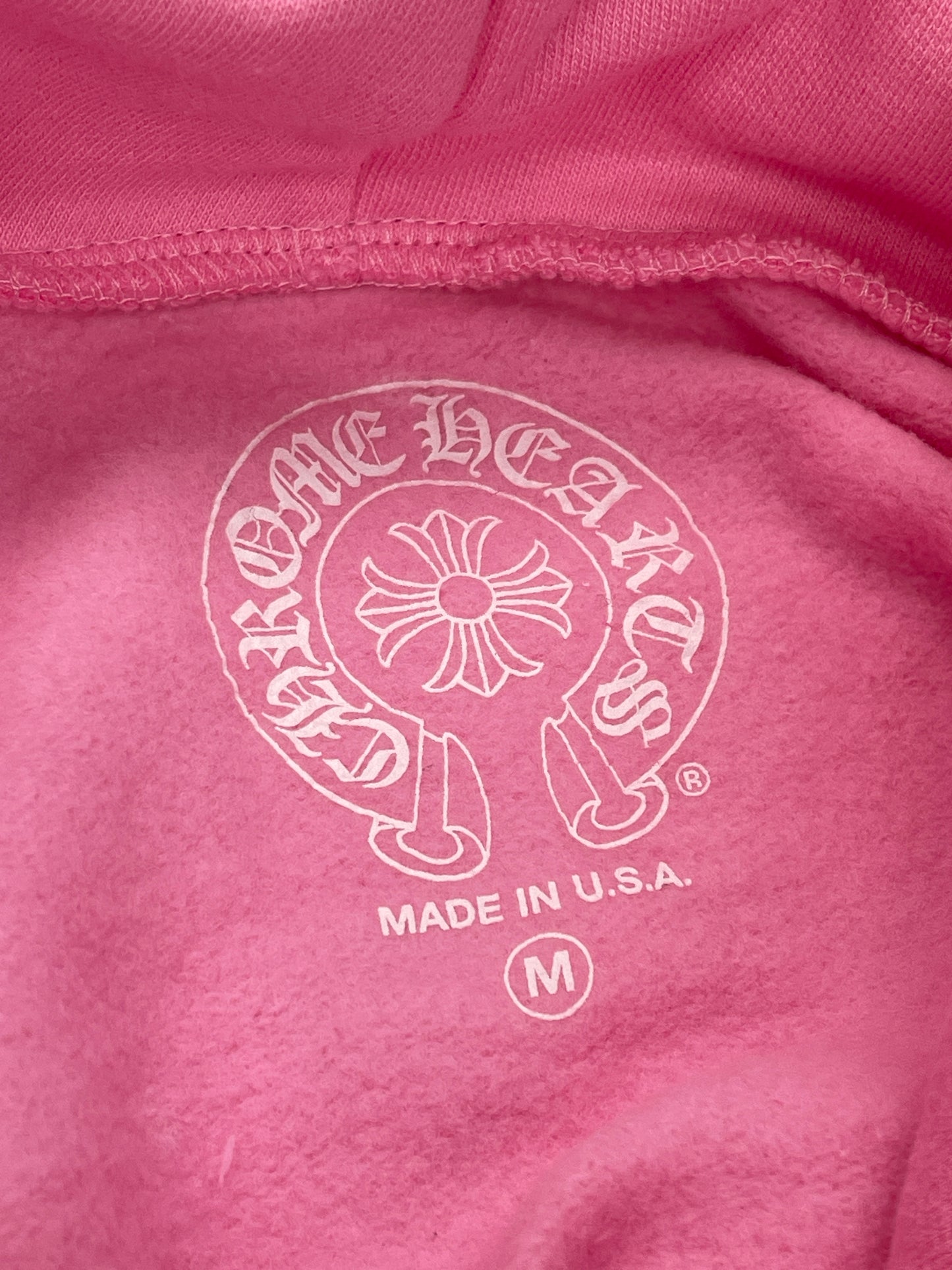 New Chrome Hearts Pink Hoodie