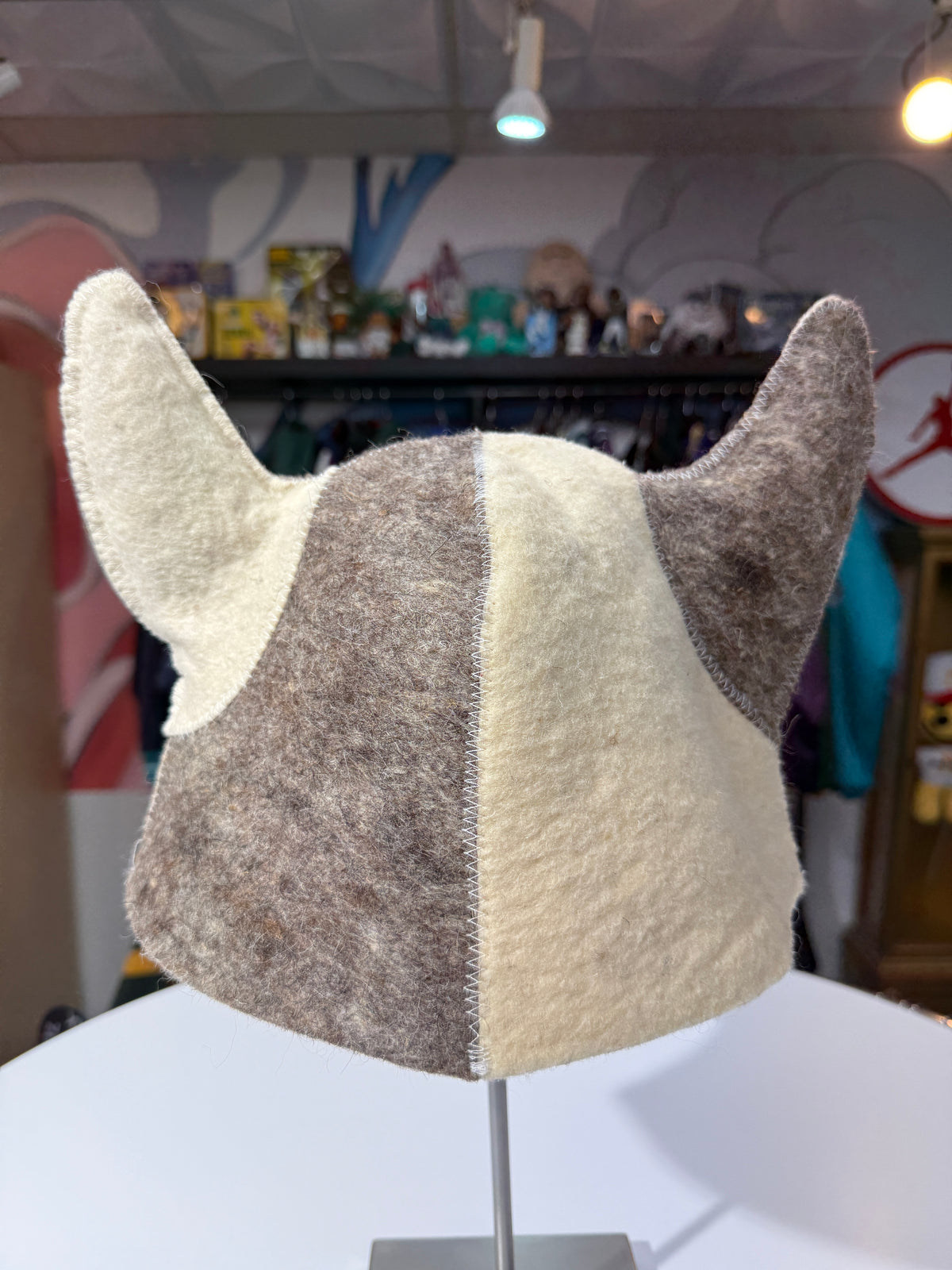 Vintage Viking Wool Sauna Hat