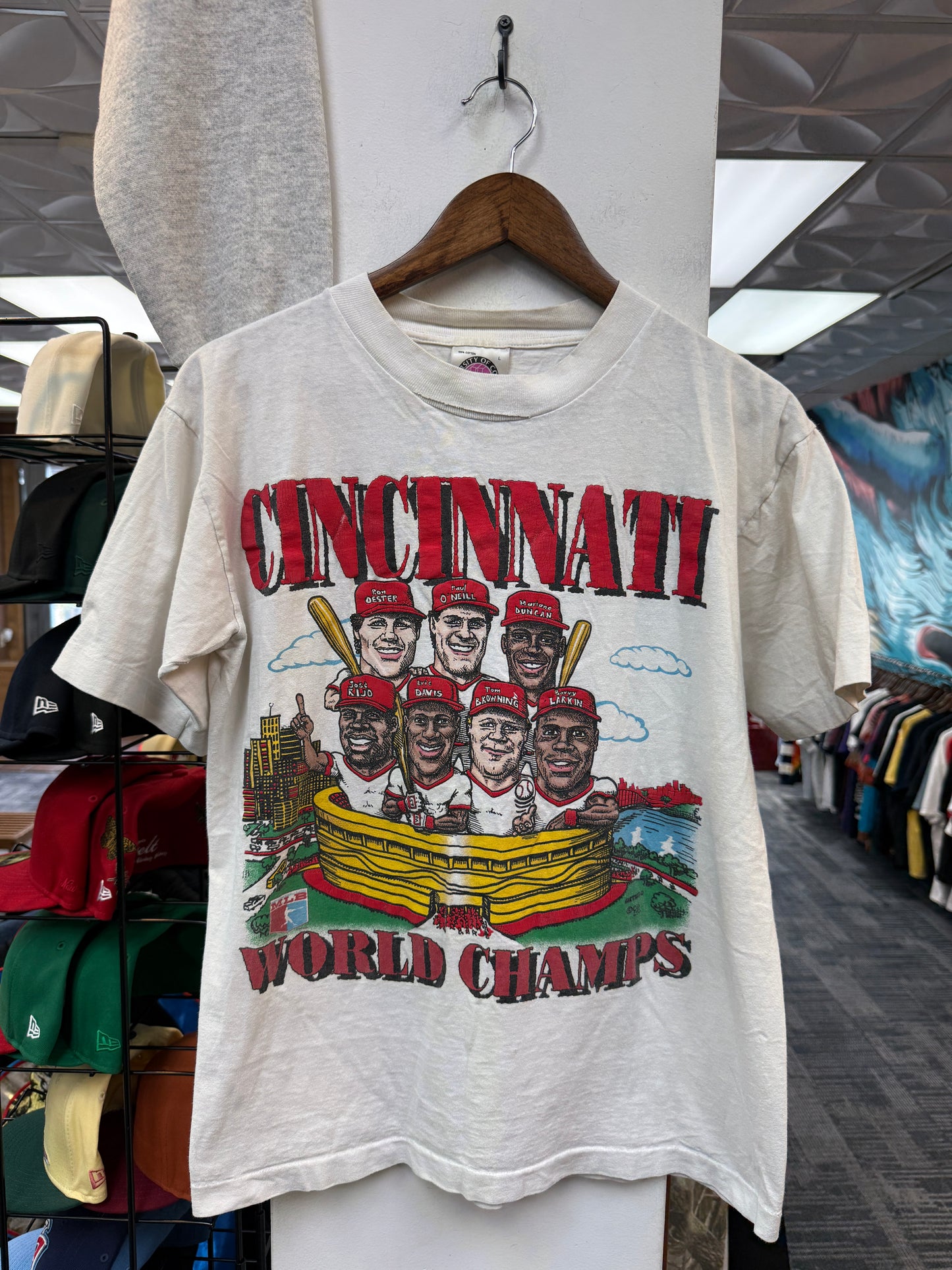 Vintage Cincinnati World Champs Tee