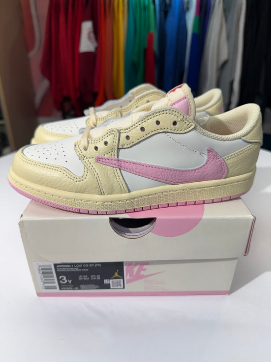 New Shy Pink Travis Scott Jordan 1 Low