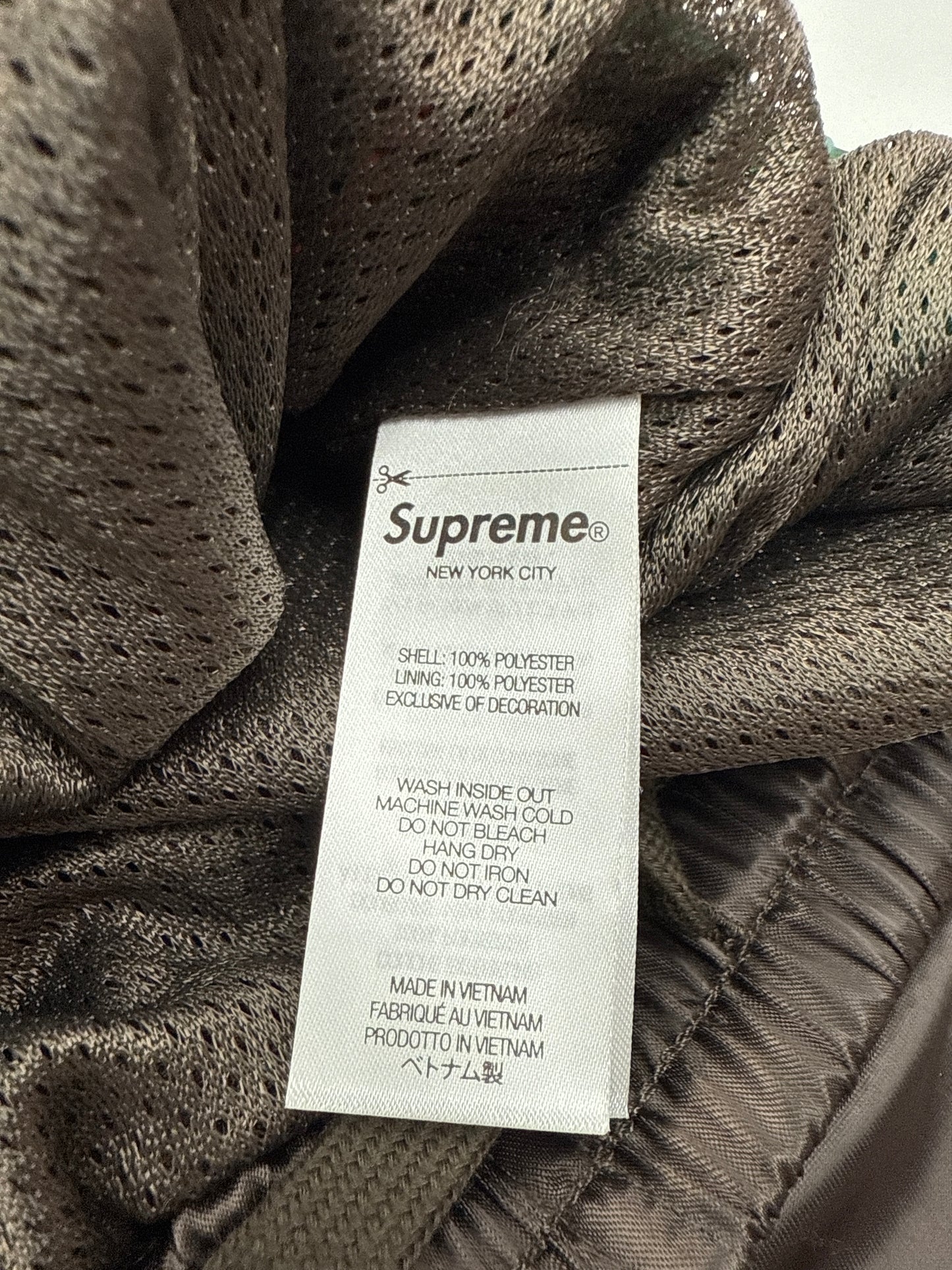 Supreme Satin Track Pants