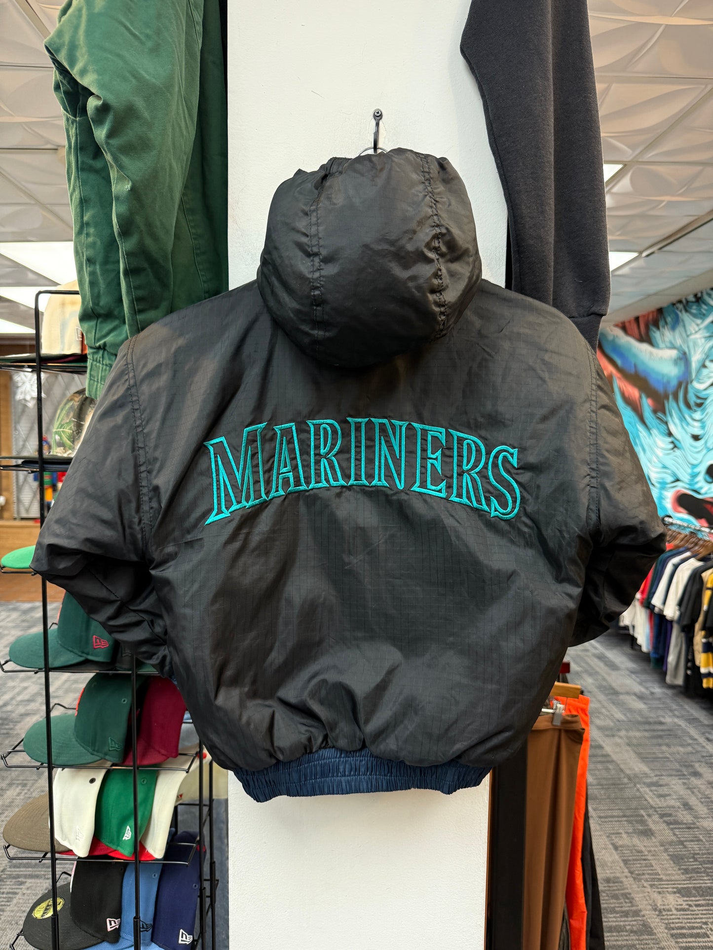 Vintage Mariners Kids Reversible Jacket