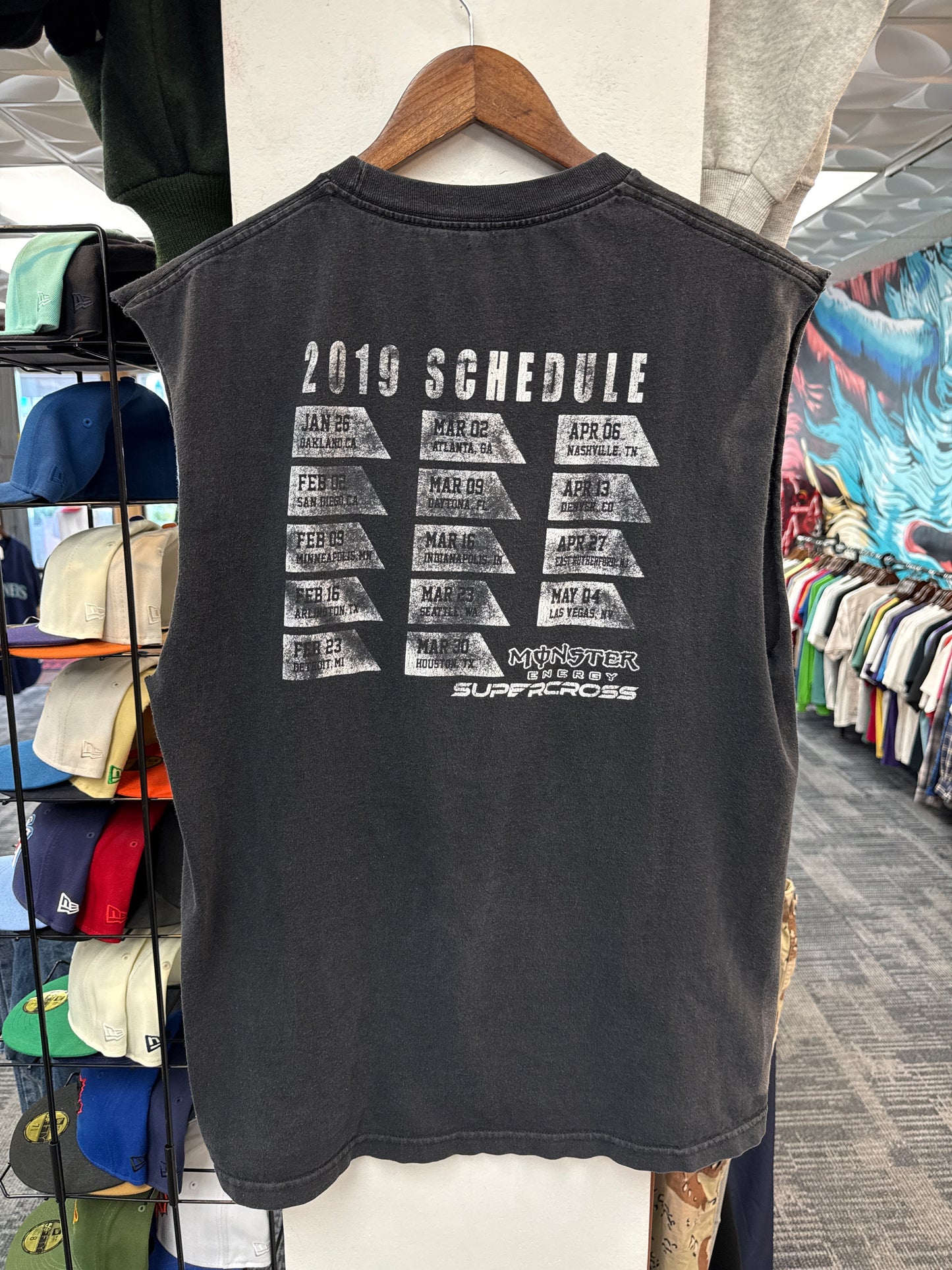 Monster Energy Supercross Cut Off Tee