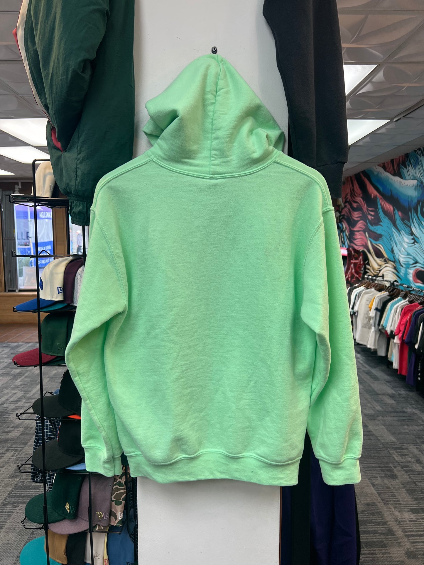 Burning Bush Mint Green Hoodie