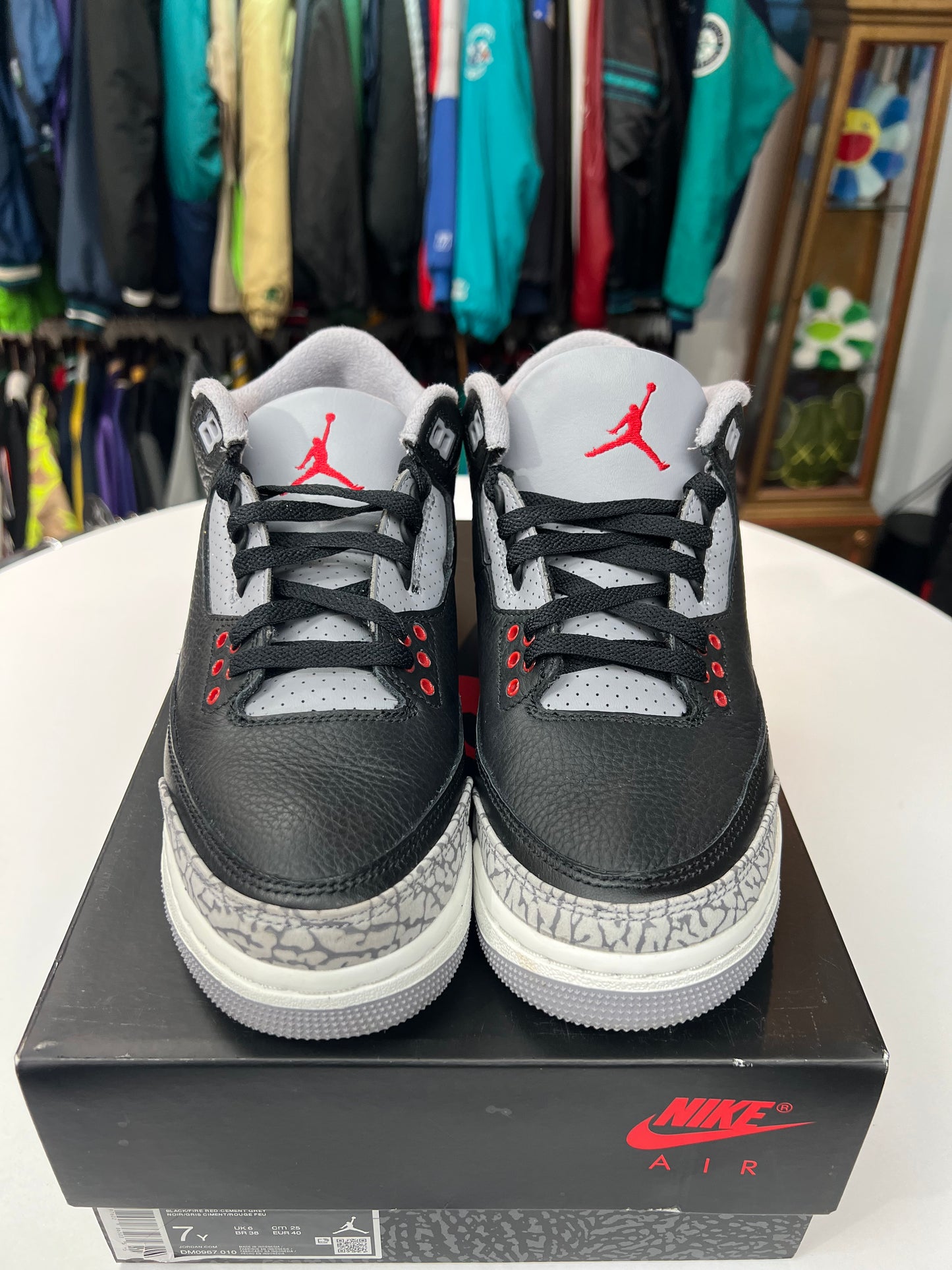 Preowned Jordan 3 Retro Black Cement