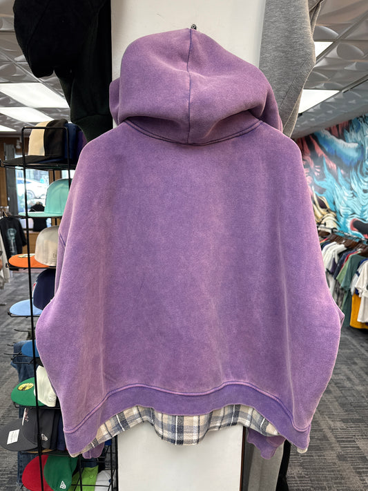 GV Raspberry Hills Flannel Zip Up Hoodie