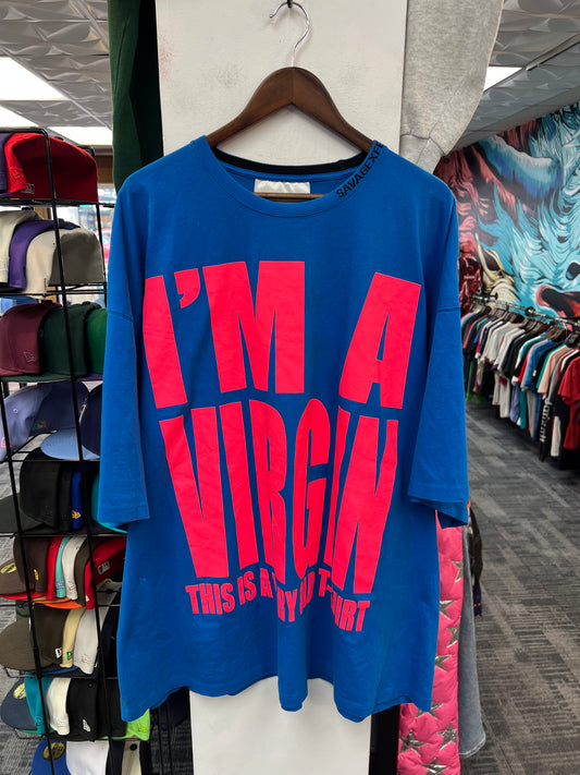 Savage X Fenty Oversized I’m A Virgin Graphic Tee