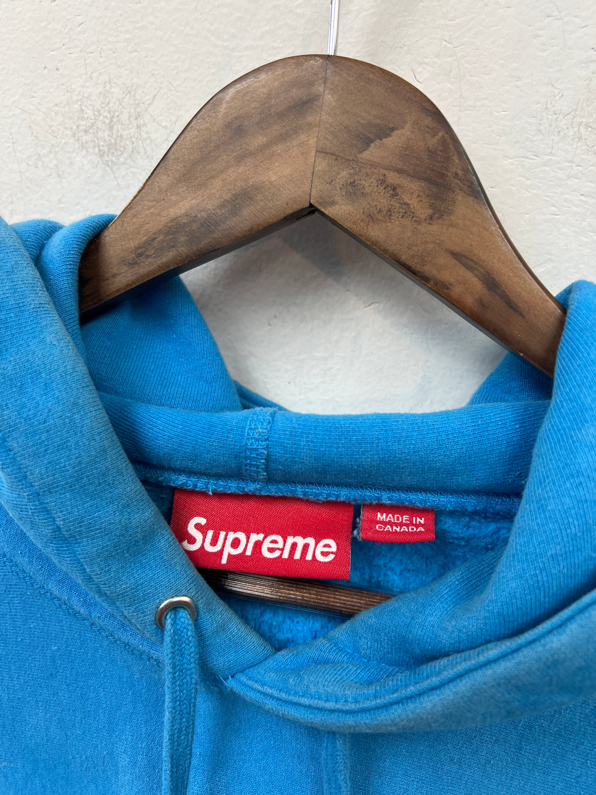 Supreme Box Logo Hoodie Cyan FW25