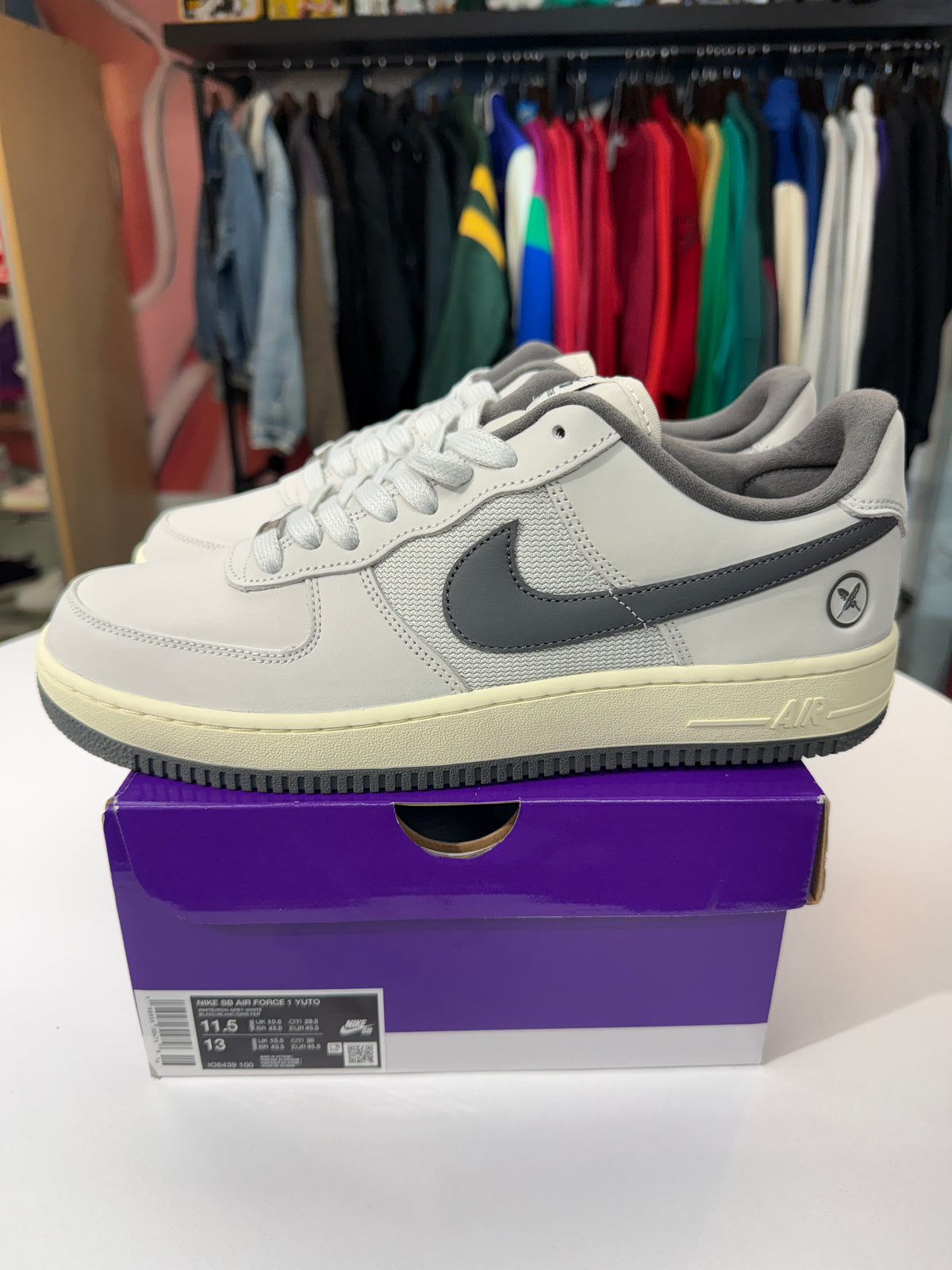 New Yuto Horigome Iron Grey AF1 SB