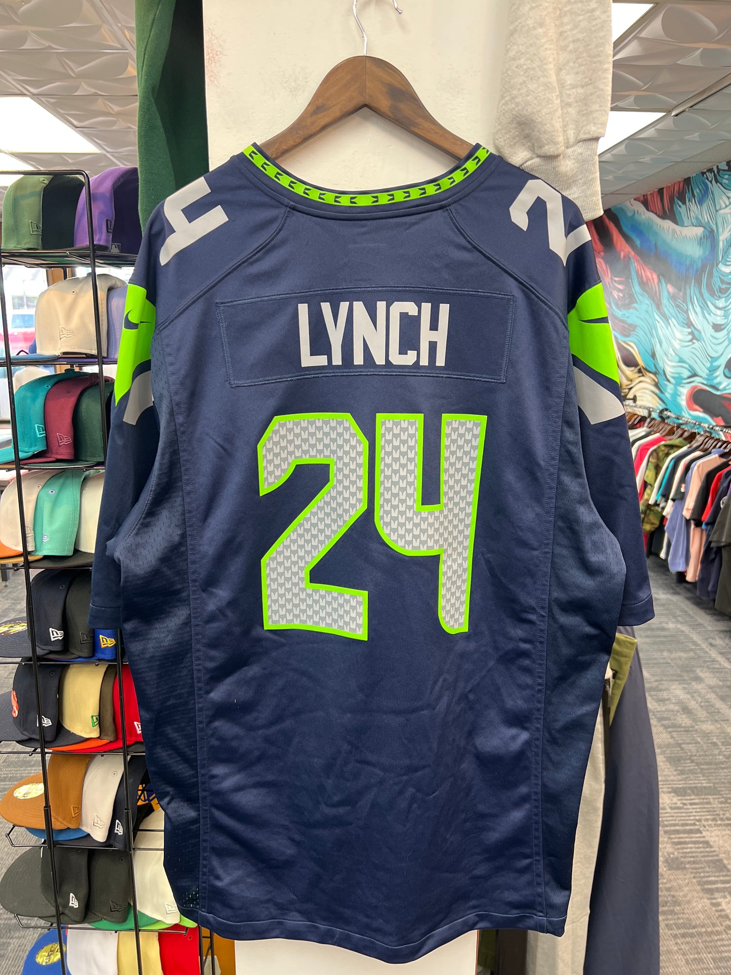 Nike Marshawn Lynch Seattle Seahawks Jersey
