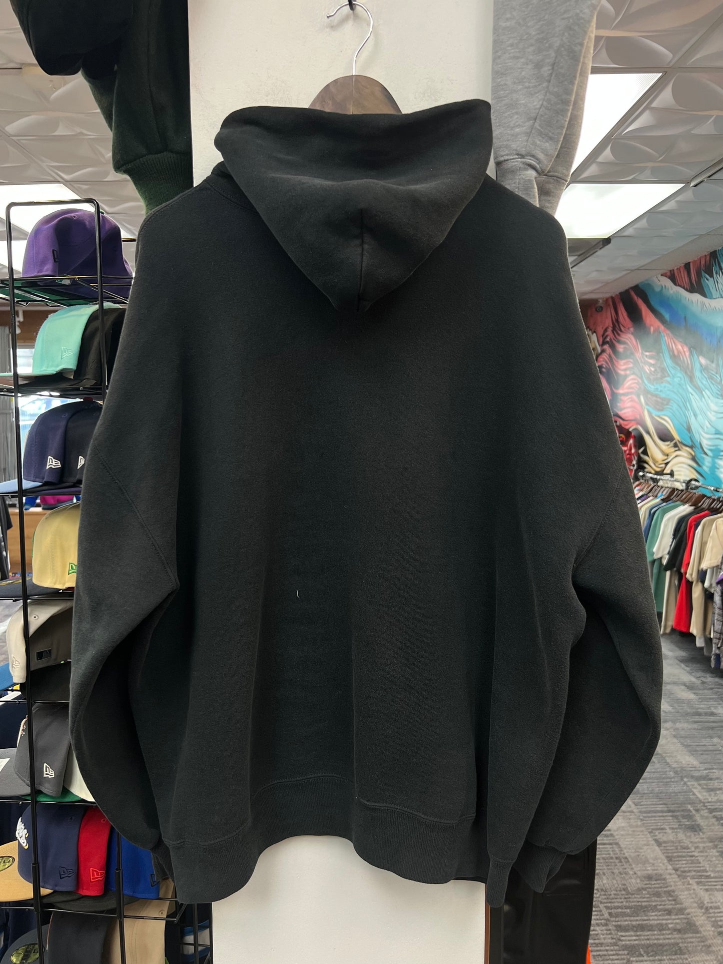 Rush Crest Hoodie Black/Blue