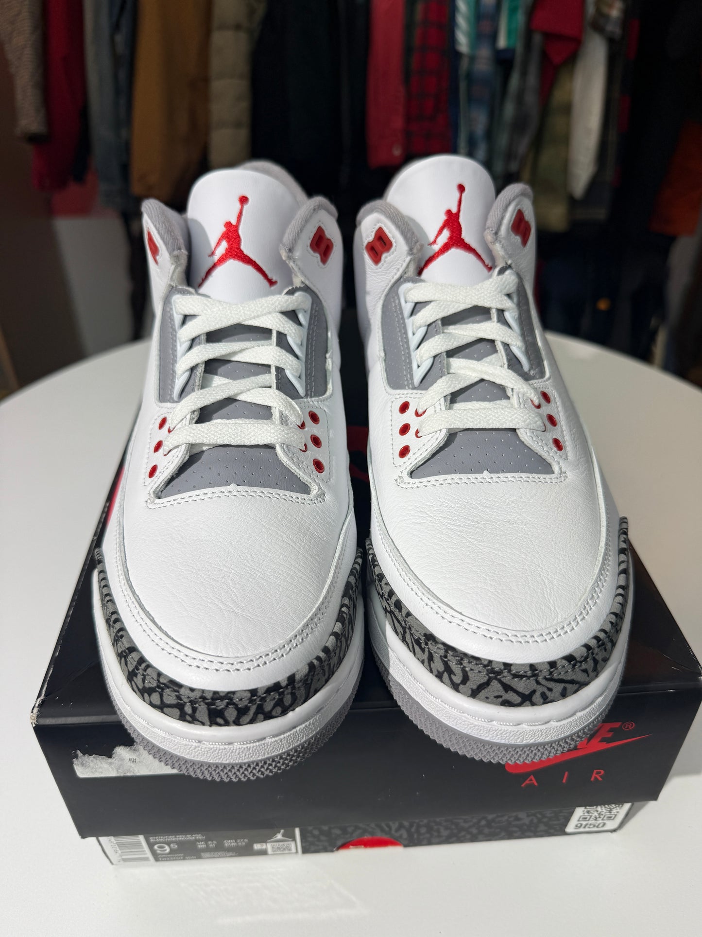 New Fire Red Jordan 3 (2022)