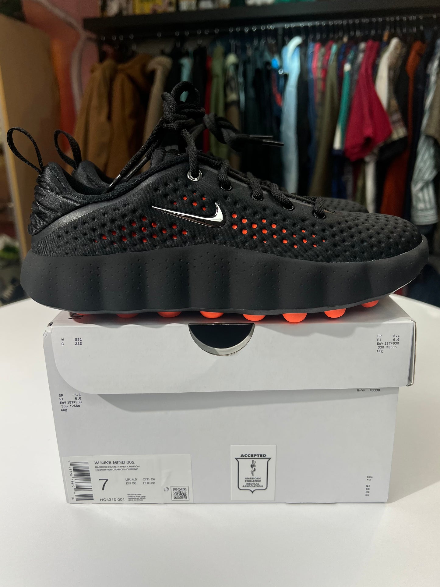 New Nike Mind 002 Black Chrome