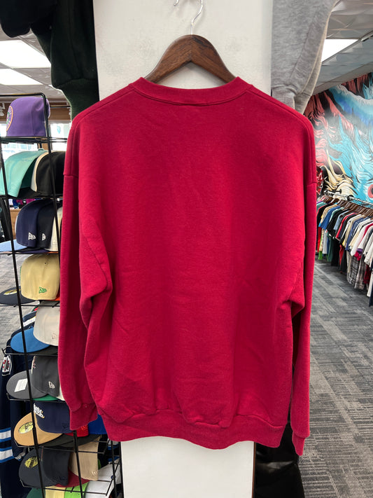 Rush Crest Red/Grey Crewneck