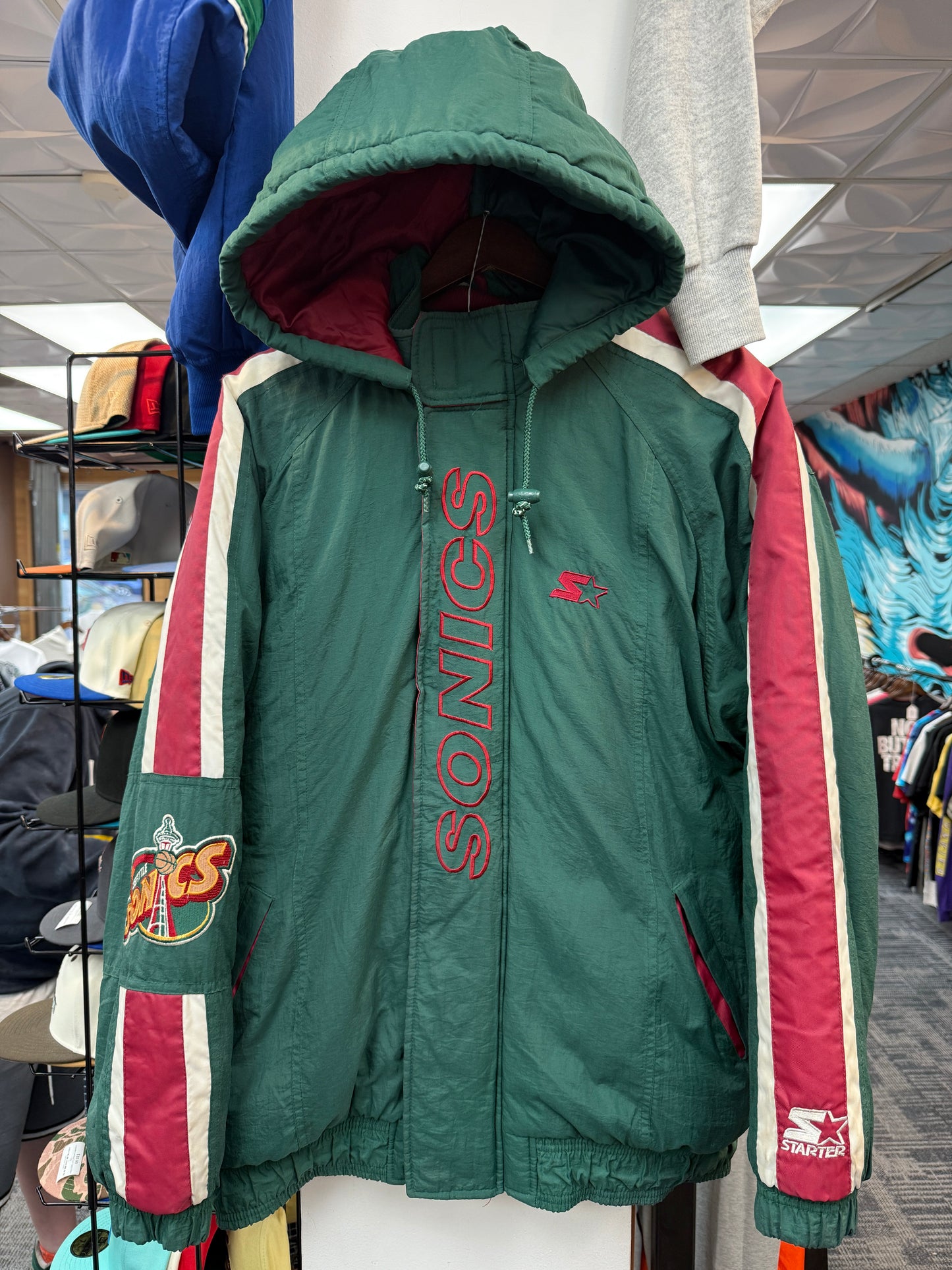 Vintage Seattle Sonics Starter Jacket