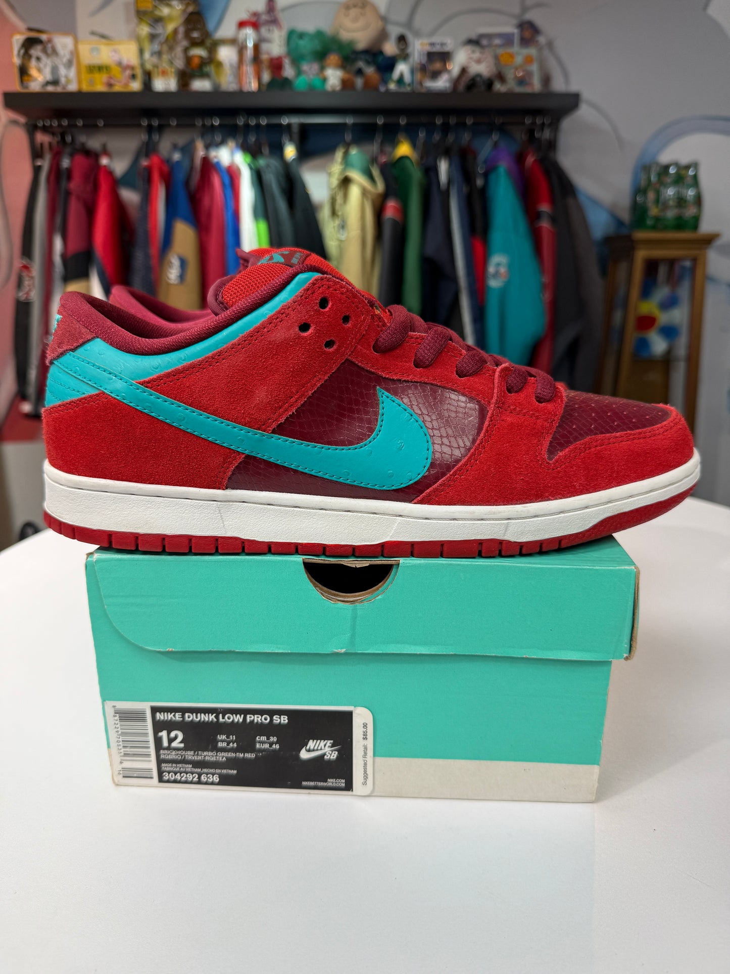 VNDS Brickhouse Turbo Green SB Dunk Low