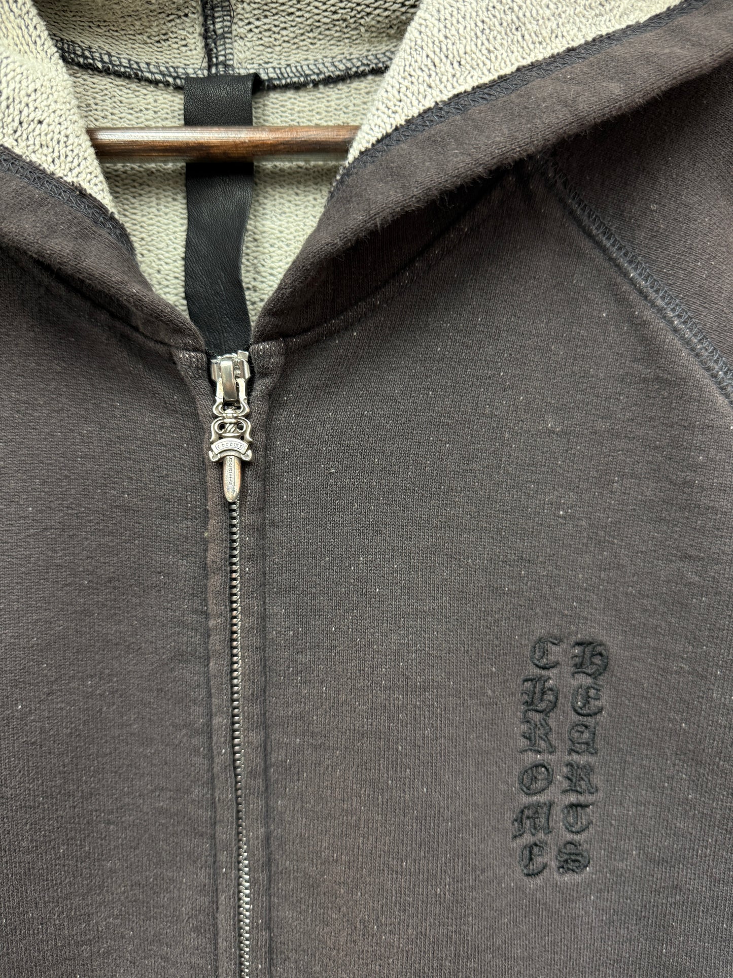 Chrome Hearts Y Not Dagger Zip Up Hoodie