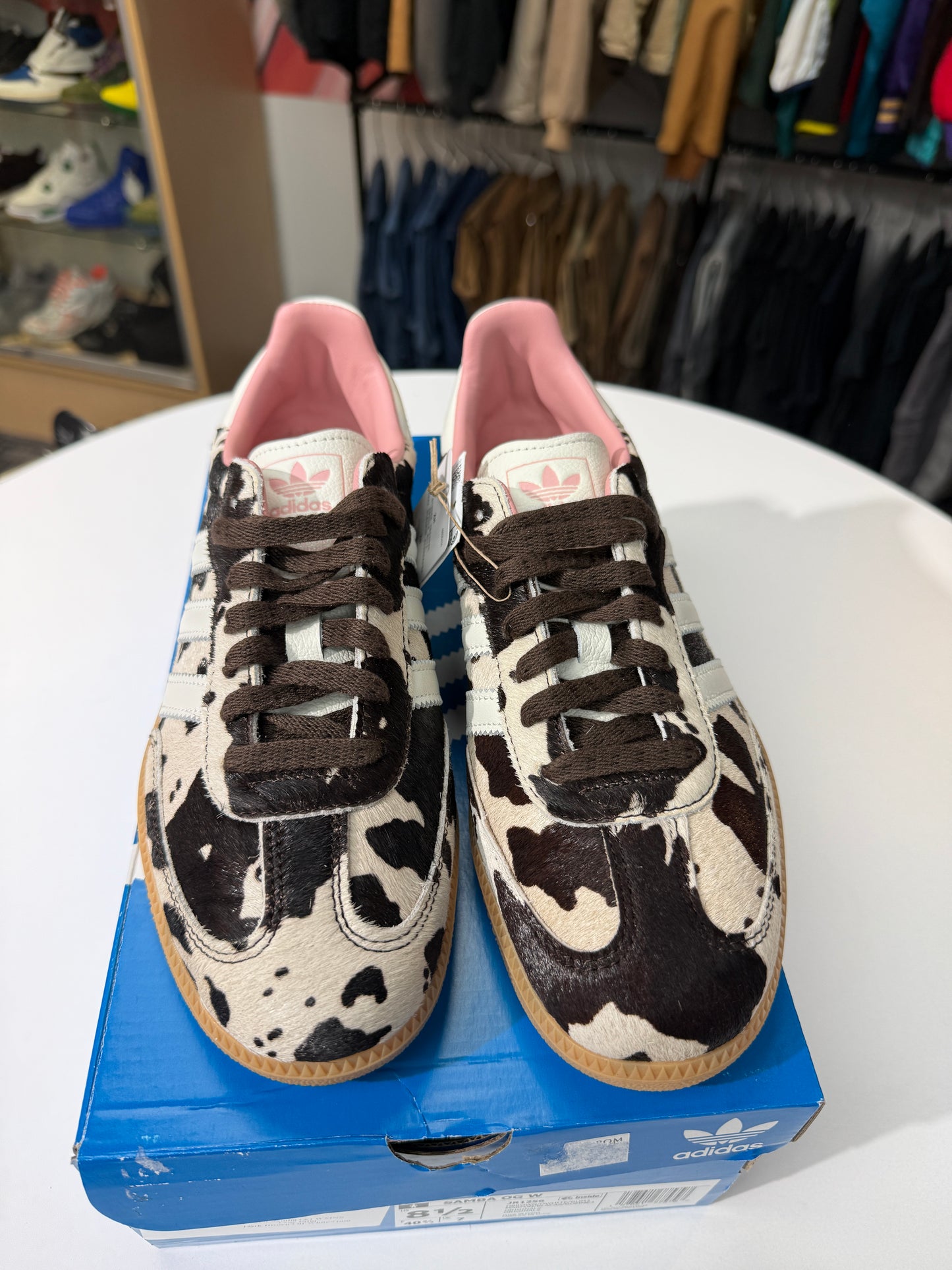 New Cowprint Adidas Samba OG