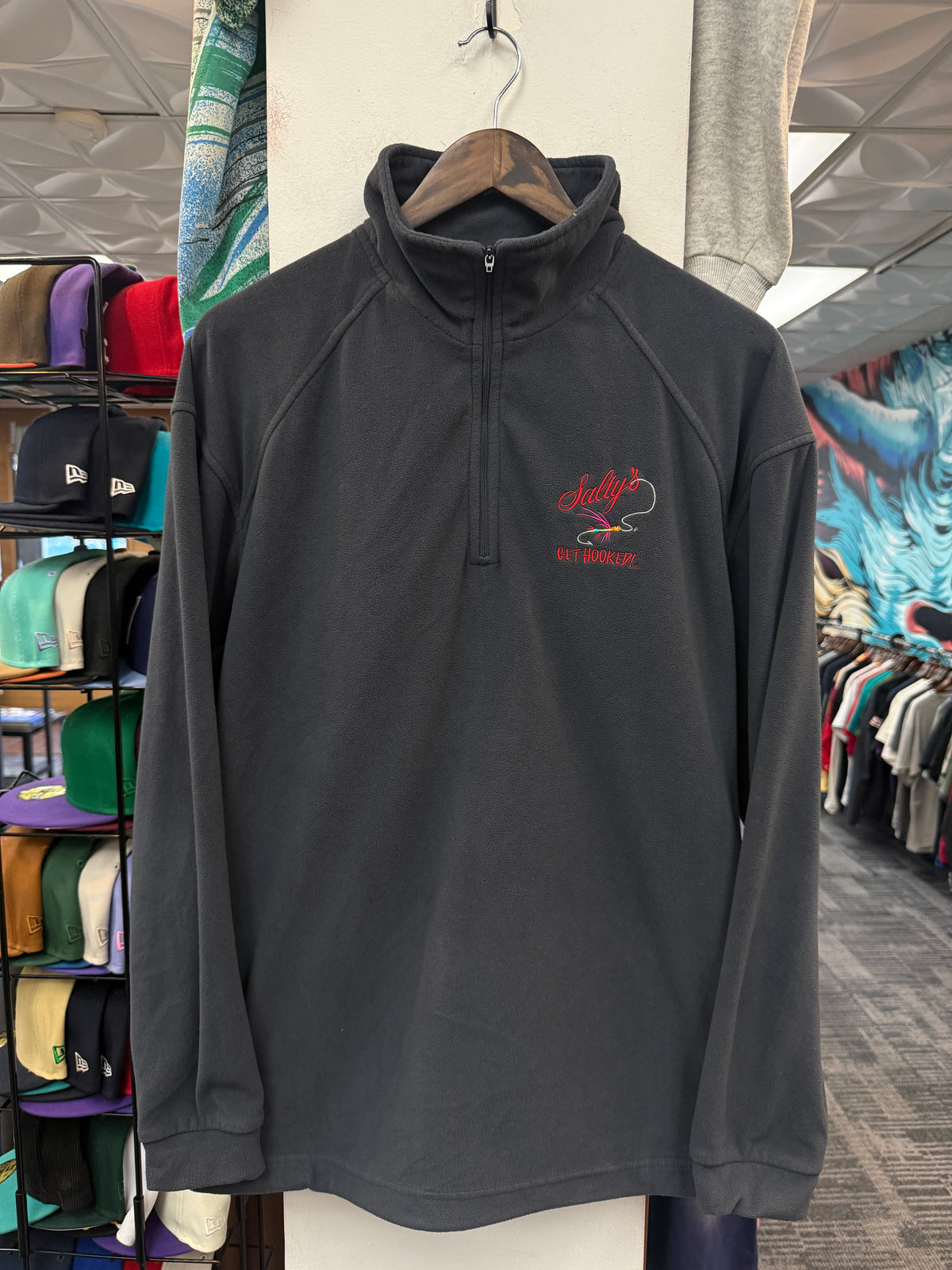 Vintage Saltys Quarter Zip