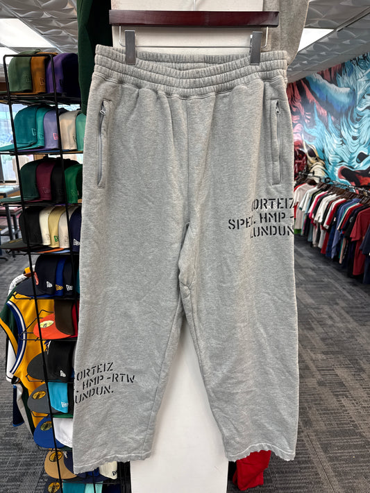 Corteiz HMP Stencil Open Hem Sweatpants