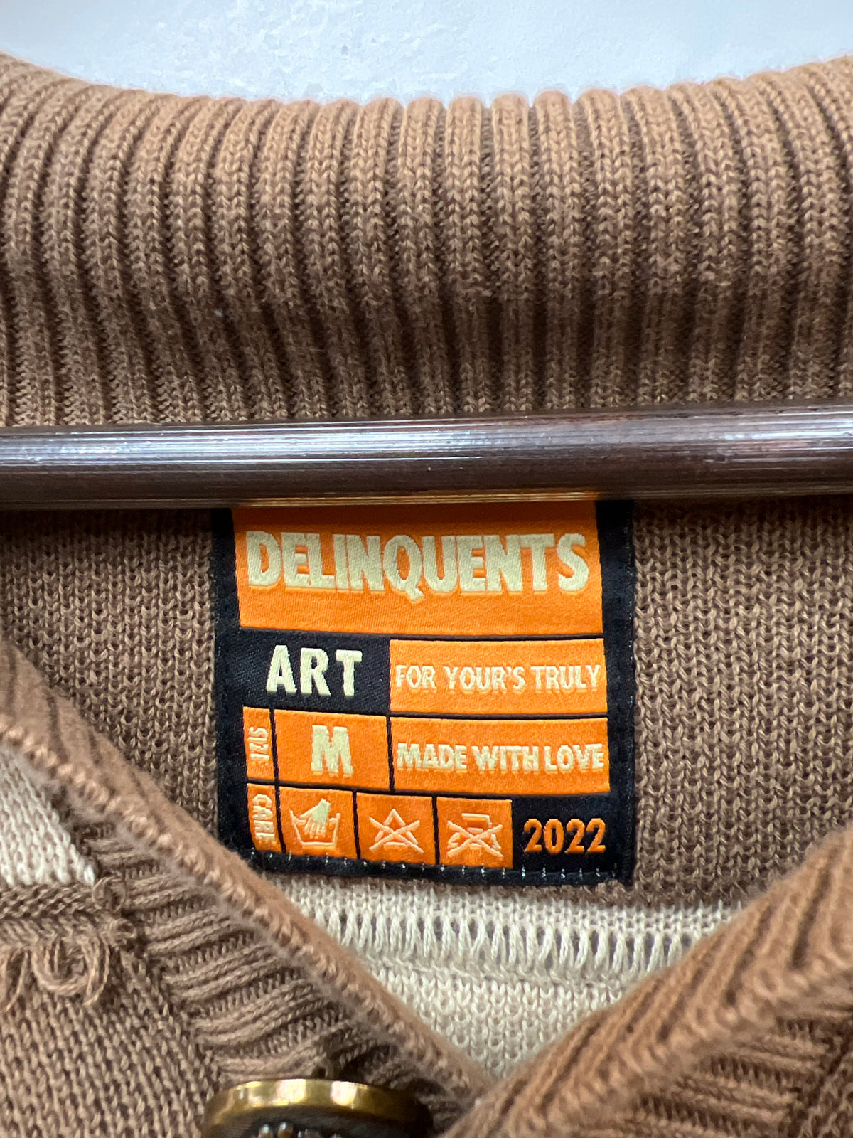 Delinquents Truly Soul Rugby Knit Sweater