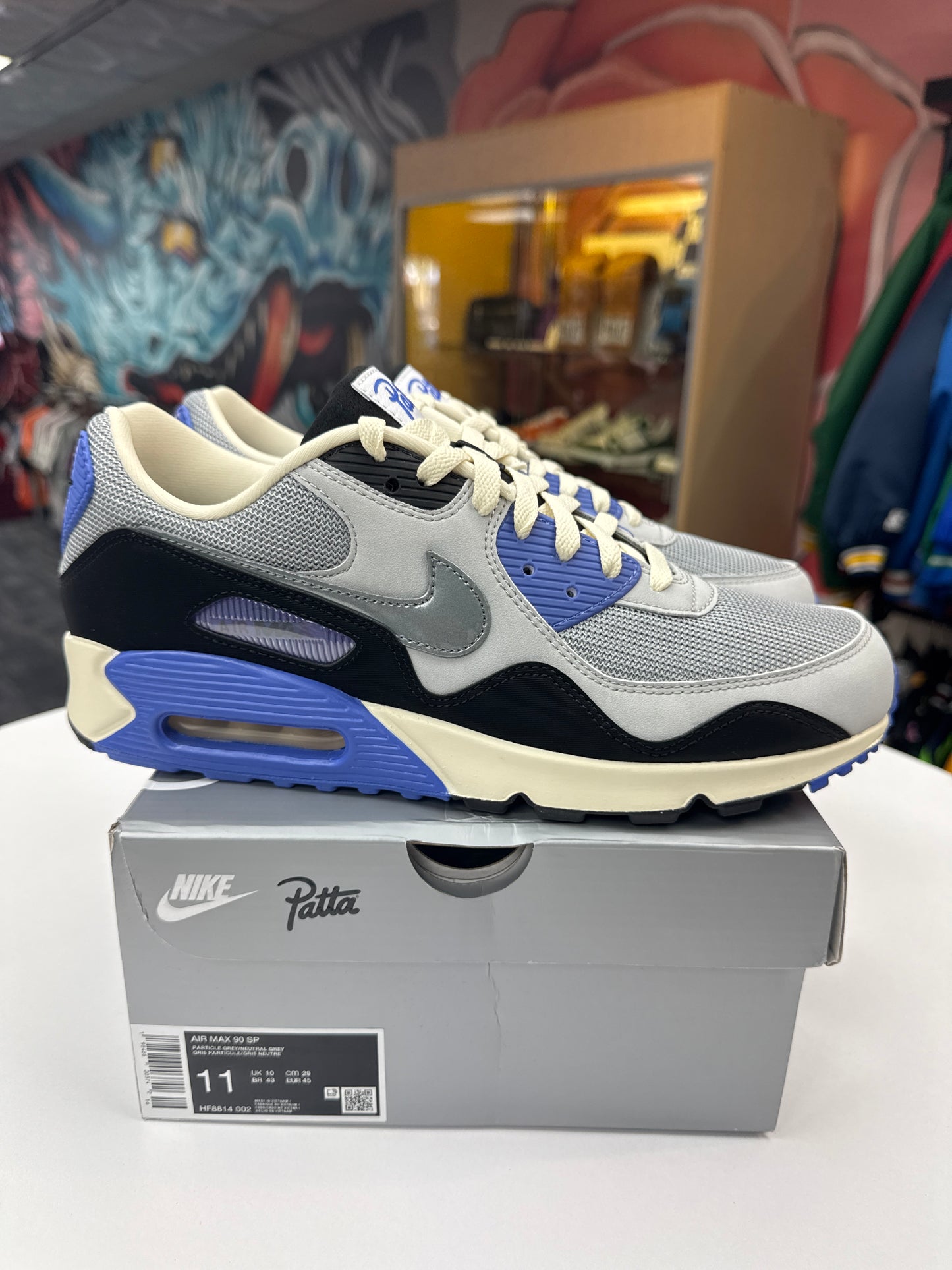 New Patta Nike Air Max 90 Waves Sapphire