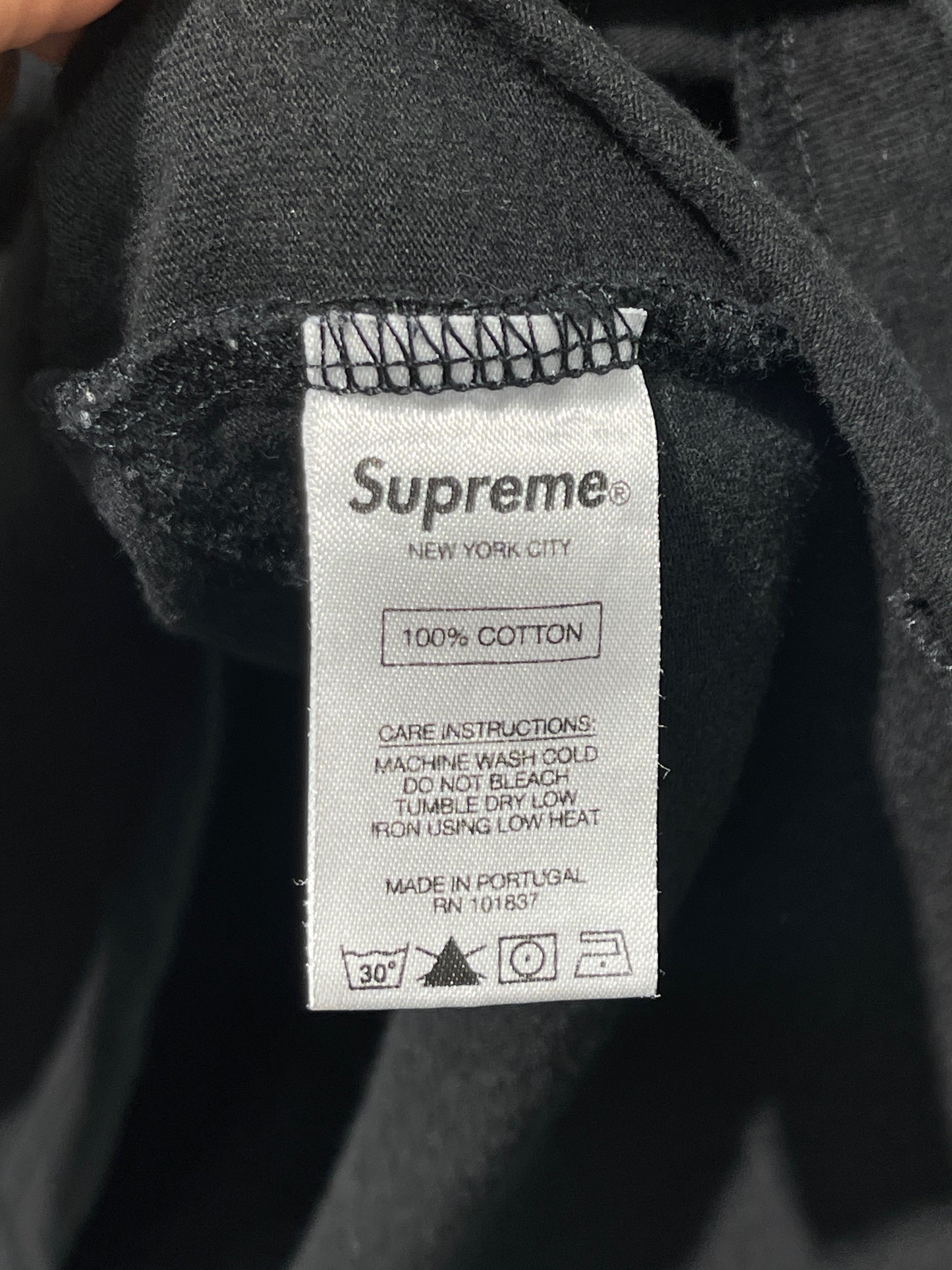 Supreme x CDG Split Box Logo Tee