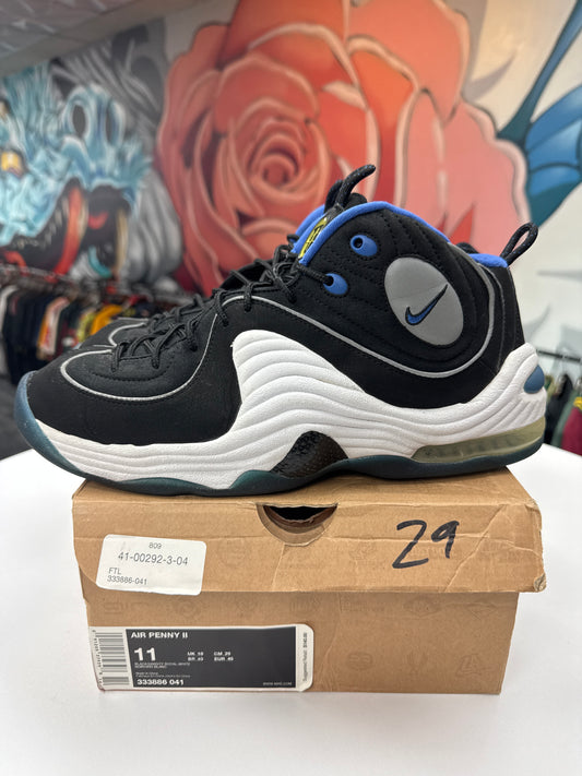 Preowned Nike Air Penny II Black Royal (2008)