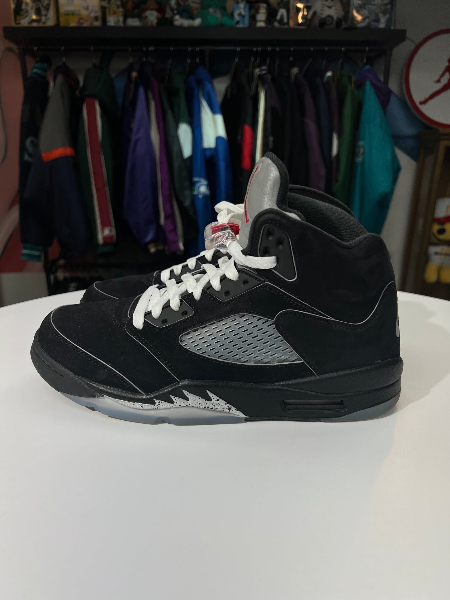 Preowned Jordan 5 Black Metallic