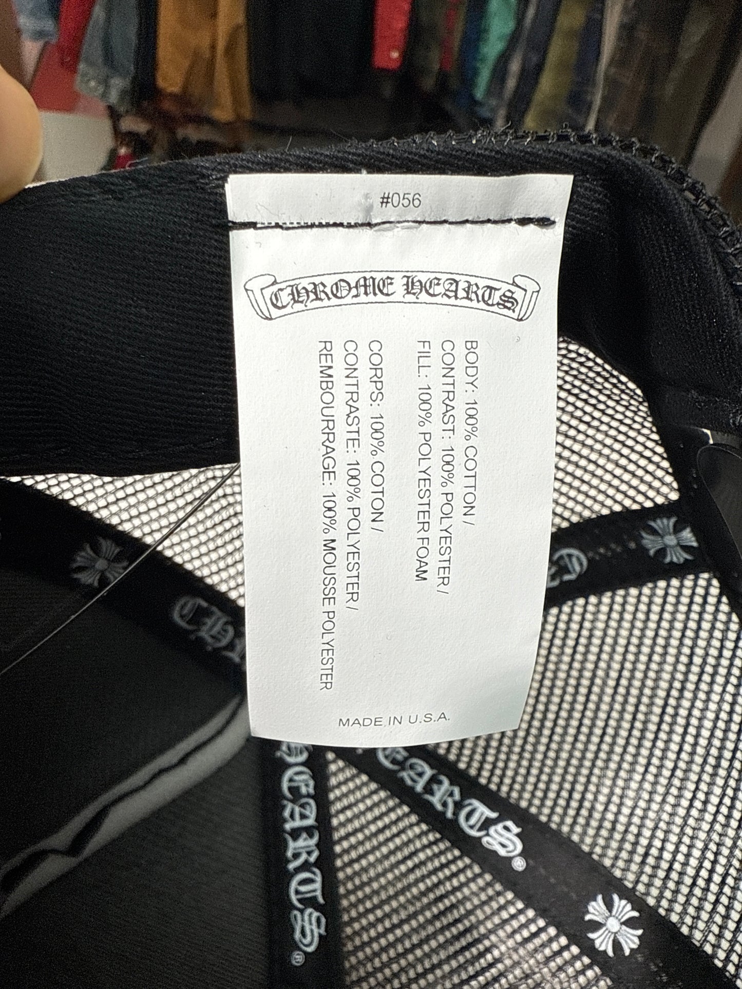 New Chrome Hearts Las Vegas Trucker Hat