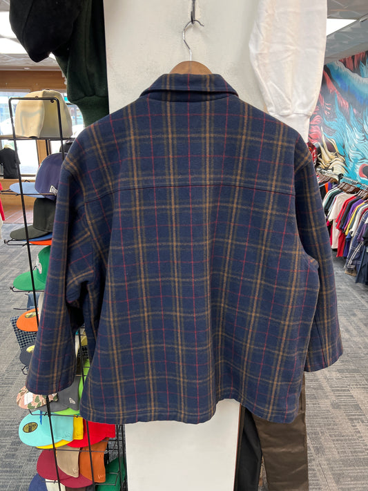 Pendleton Wool Plaid Zip Up Jacket