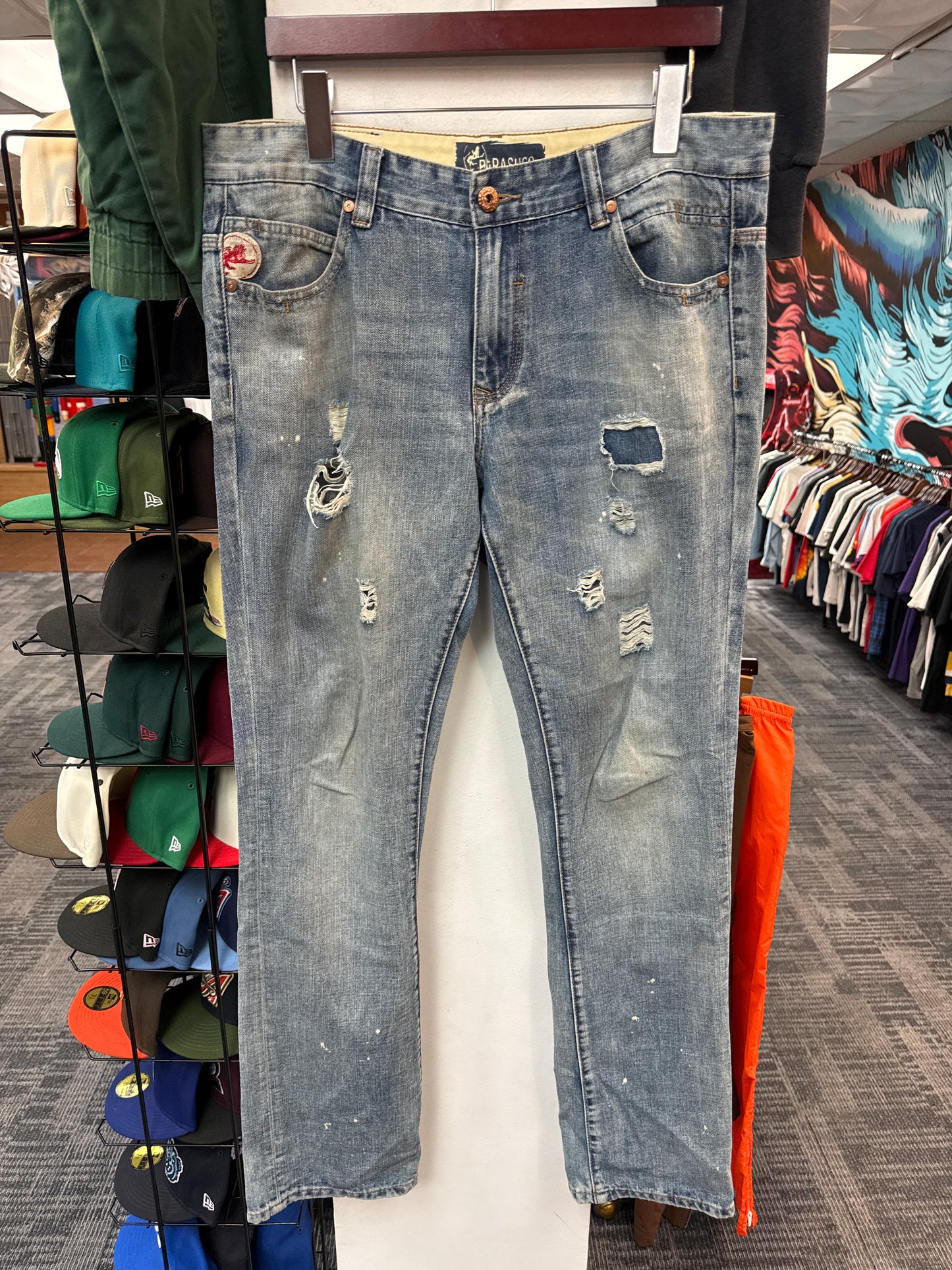 Y2K Parasuco Distressed Jeans