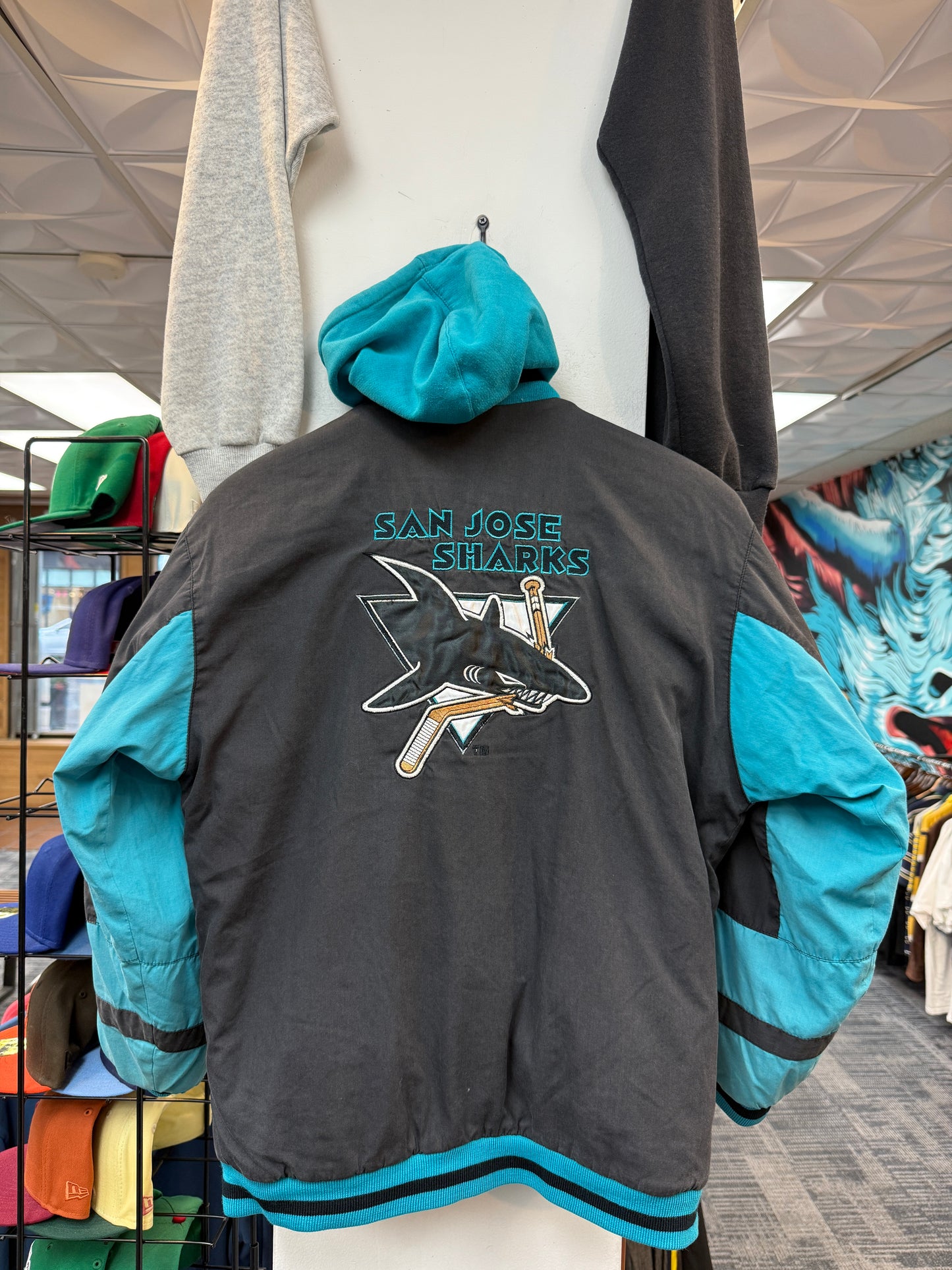 Vintage San Jose Sharks Jacket