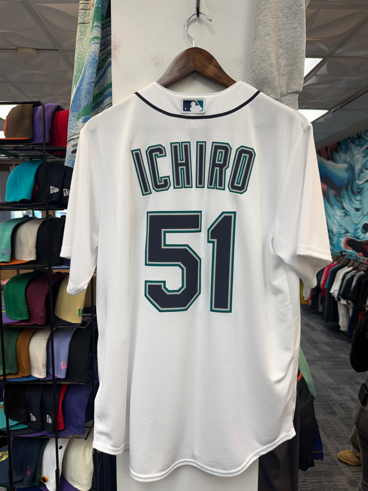 New Nike Mariners Ichiro Jersey