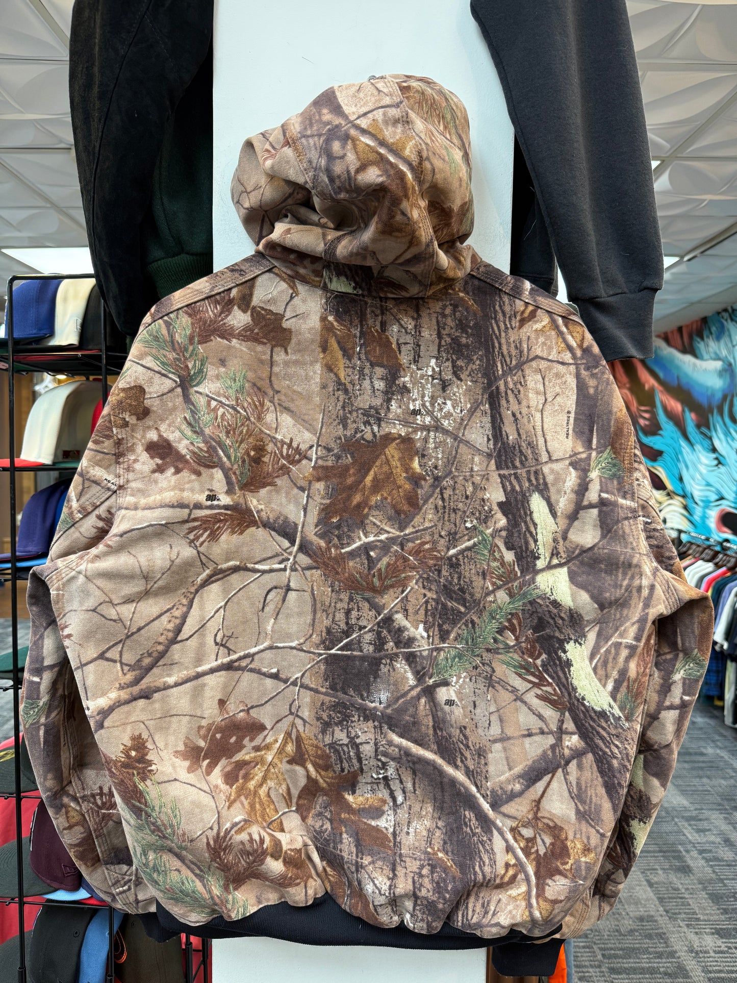 Real Tree Camo Carhartt Hooded Jacket