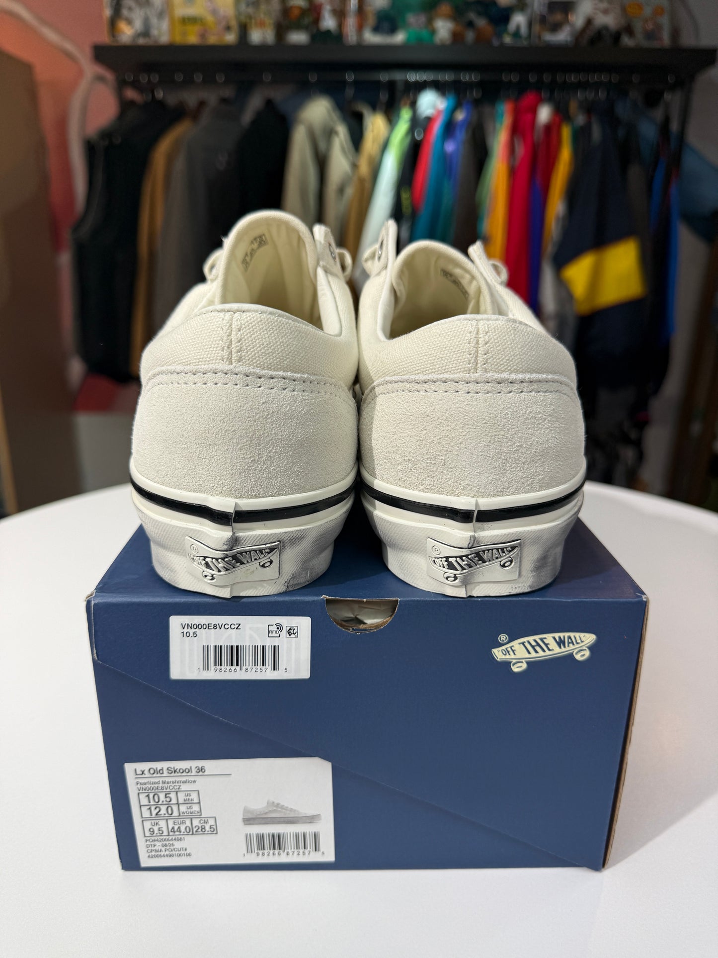 New Vans OTW Old Skool 36 Pearlized Pack Marshmallow