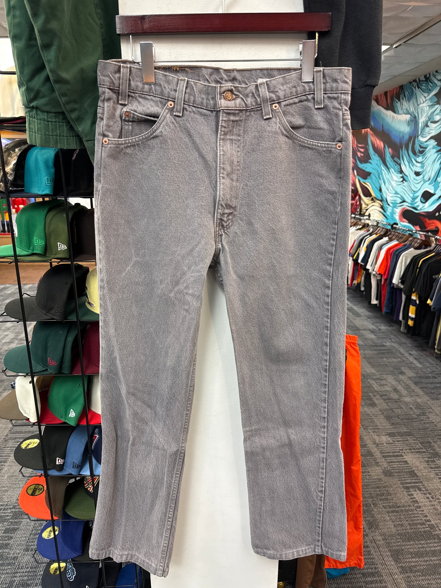 Vintage Levi’s Orange Tab Grey Jeans