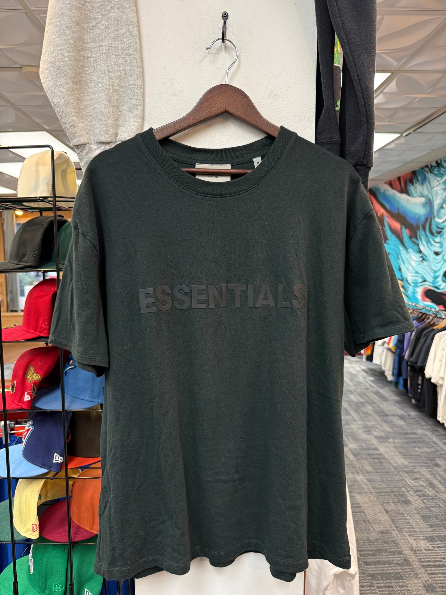 Essentials Black Tee