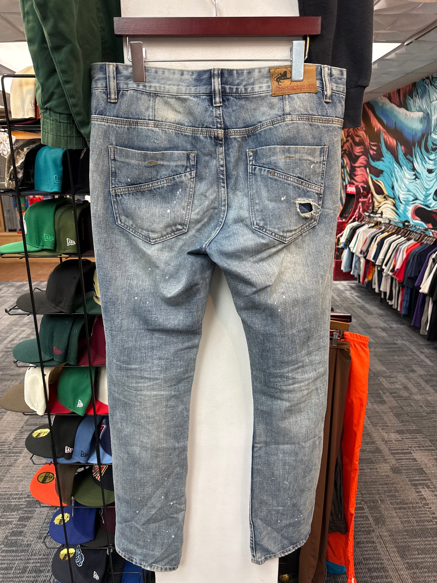 Y2K Parasuco Distressed Jeans