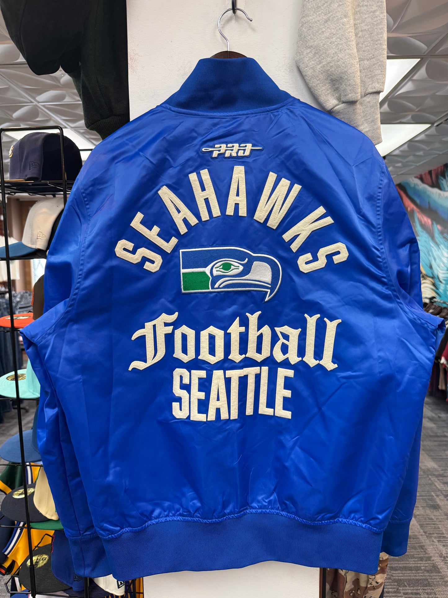 New Seahawks Pro Varsity Jacket