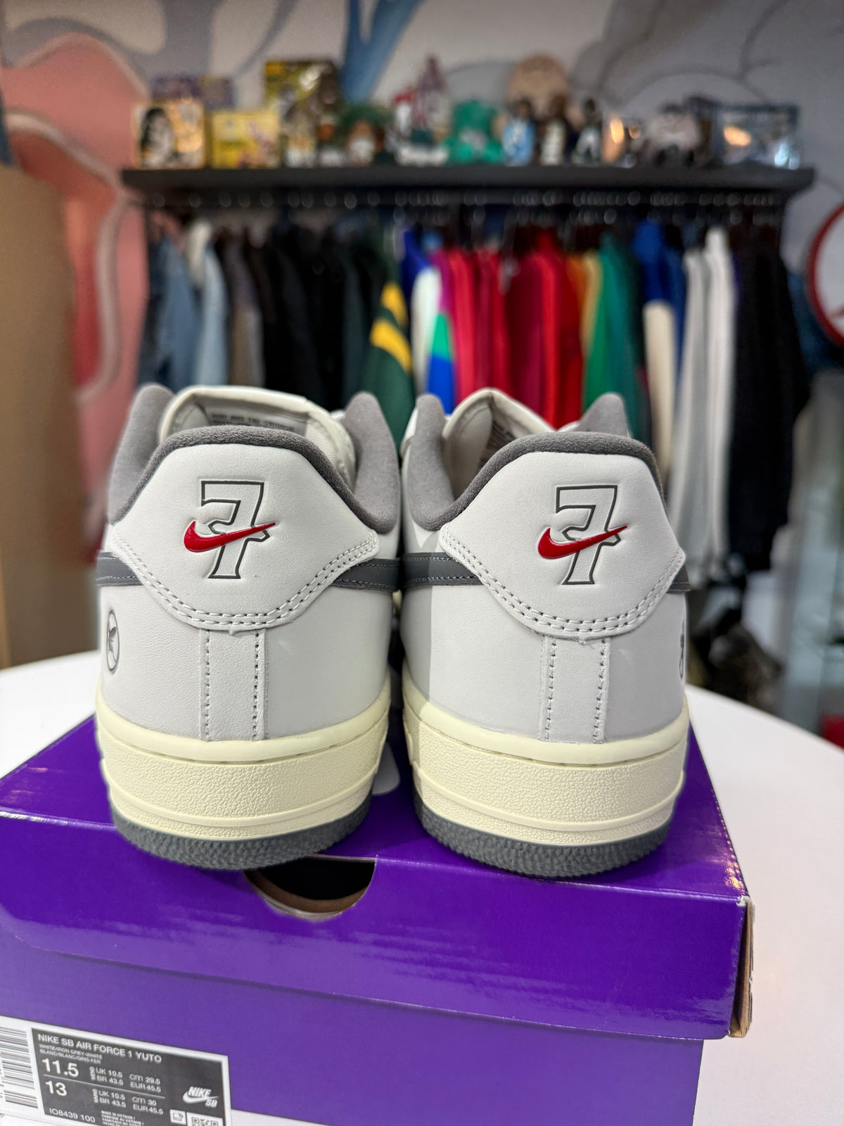 New Yuto Horigome Iron Grey AF1 SB