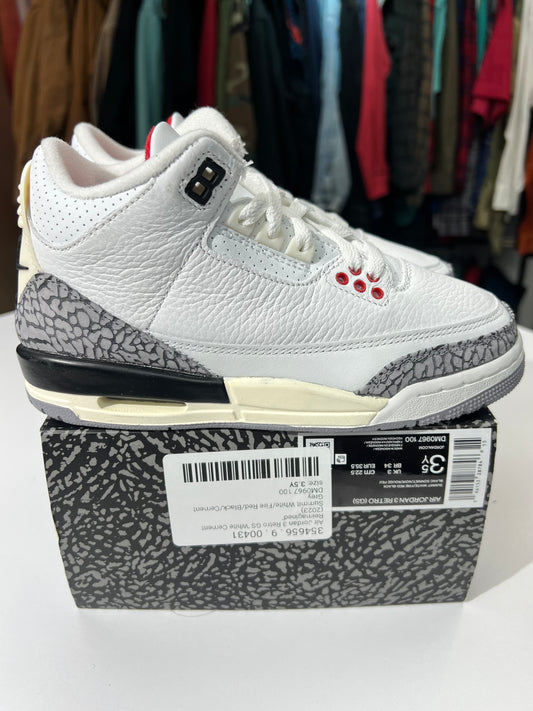 New Jordan 3 White Cement Reimagined