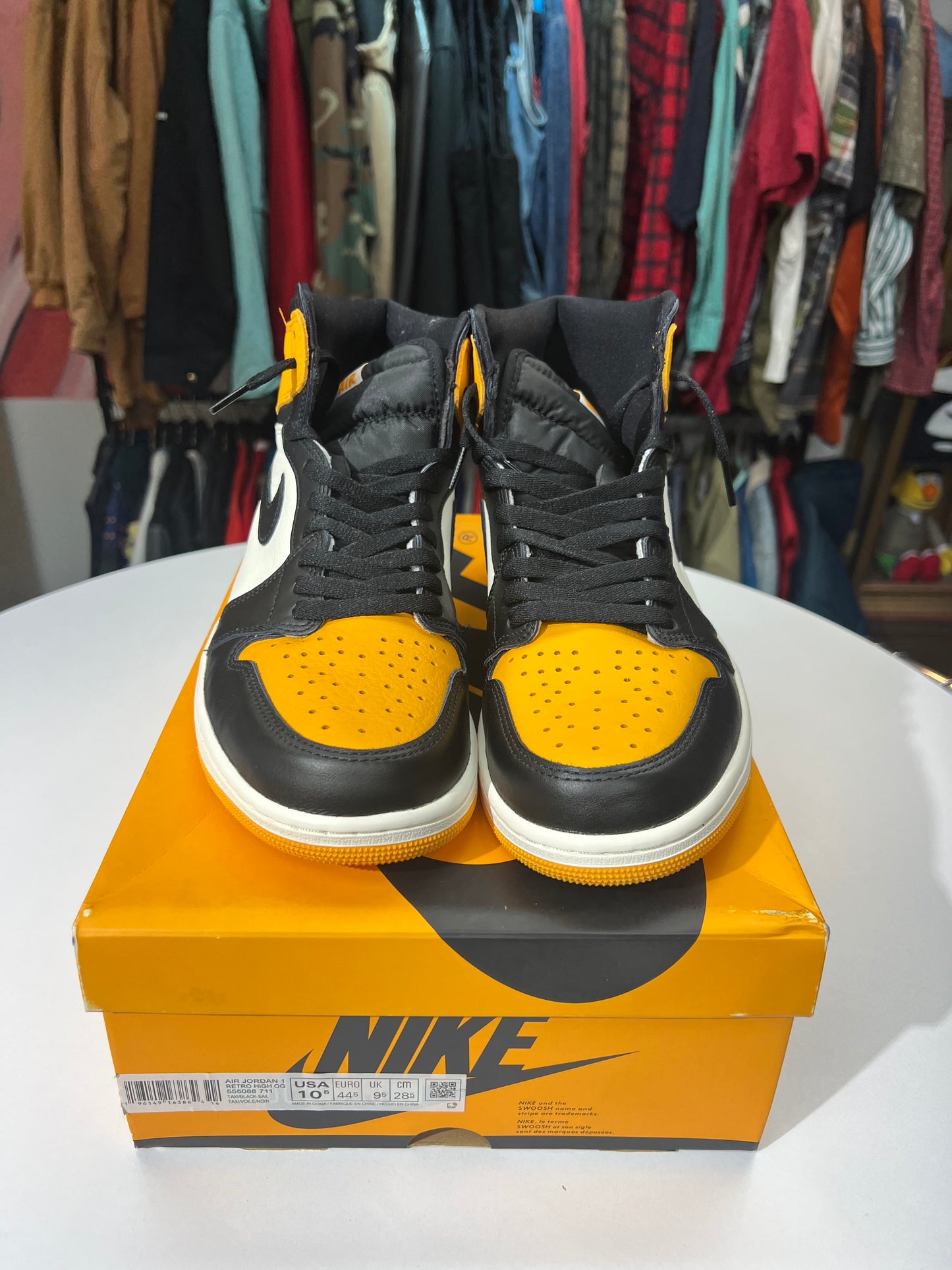 New Jordan 1 High Taxi
