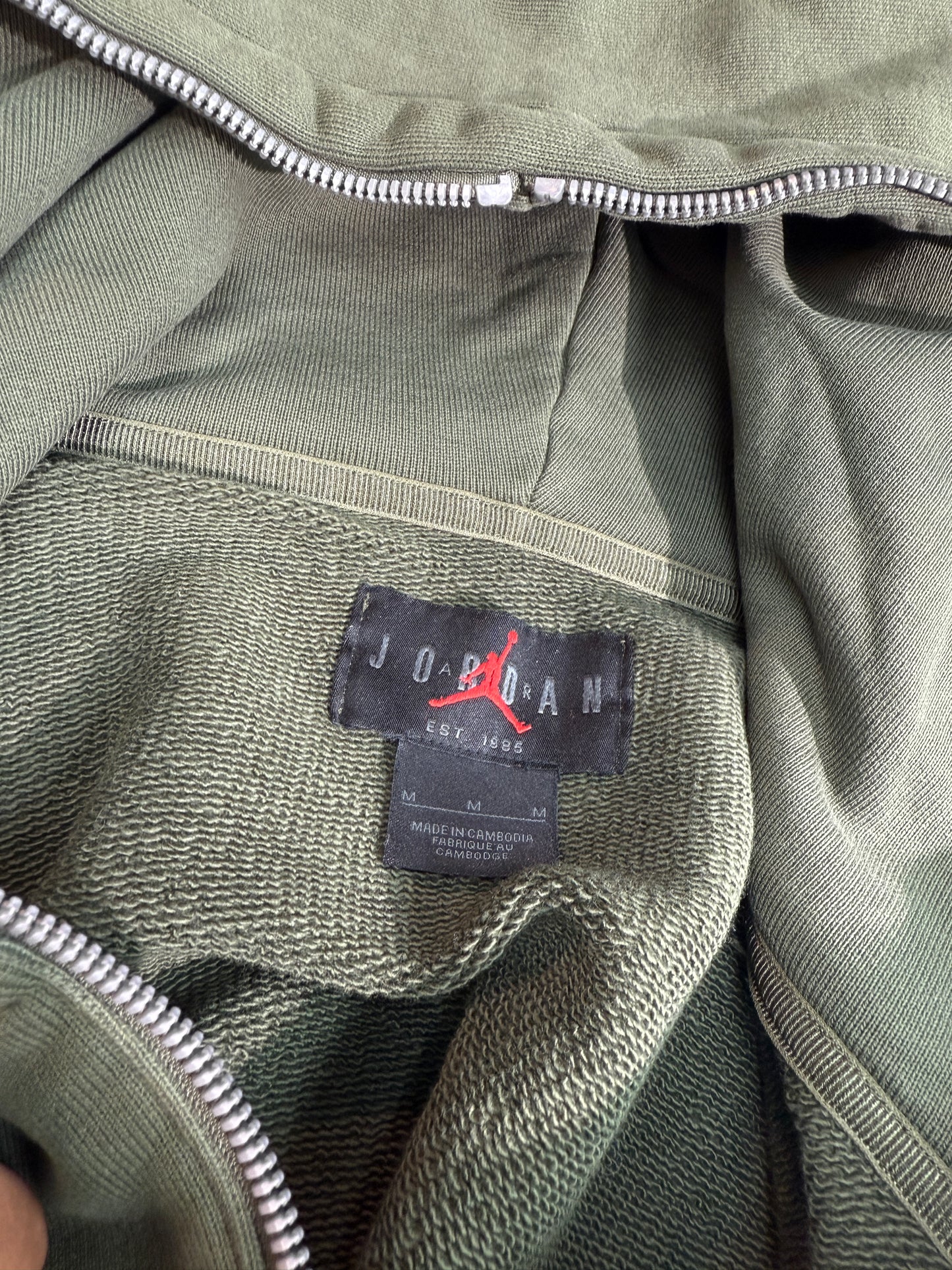 Jordan X Travis Scott Cargo Khaki Hoodie