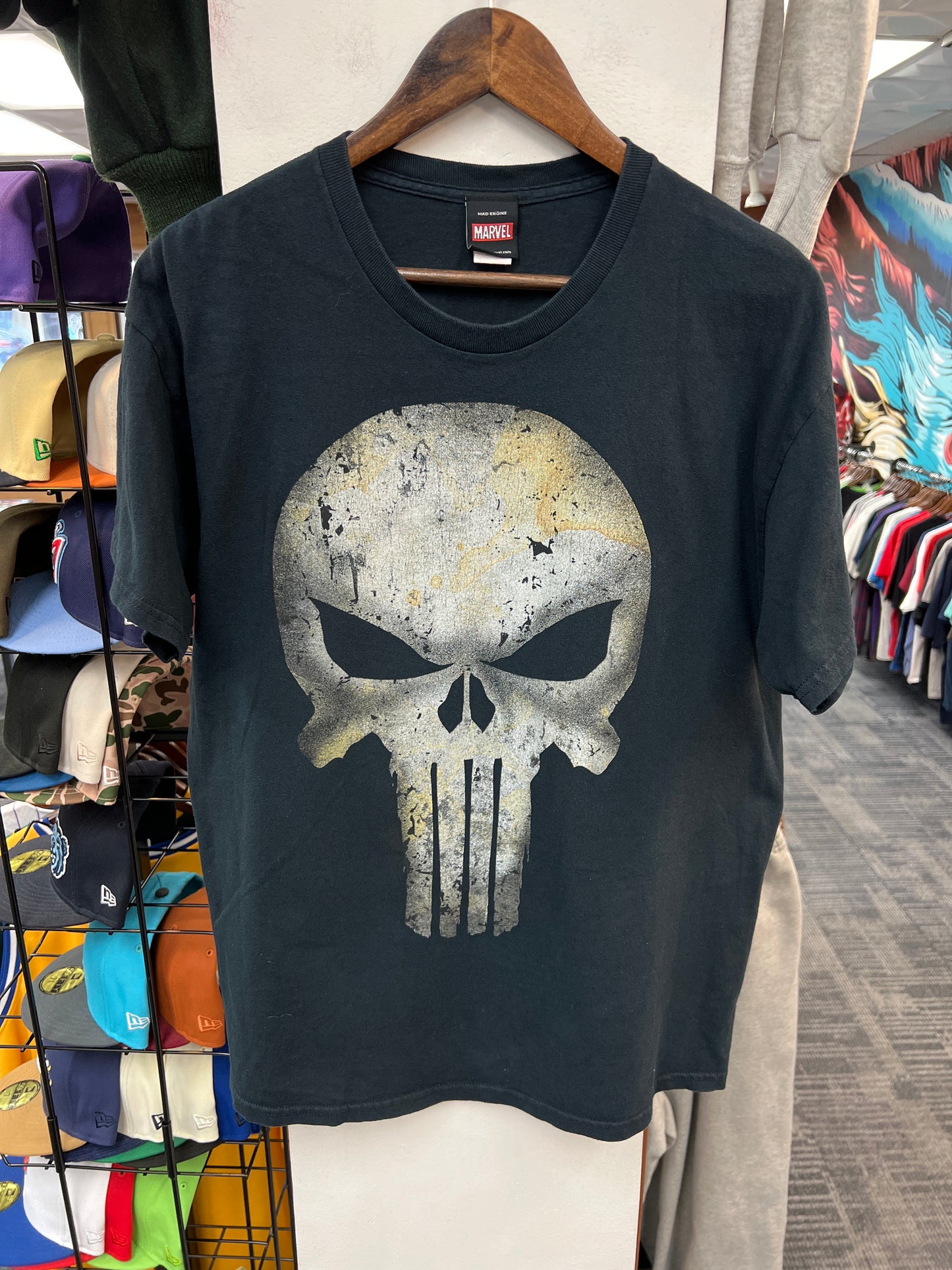 Marvel Punisher Skull Graphic Tee