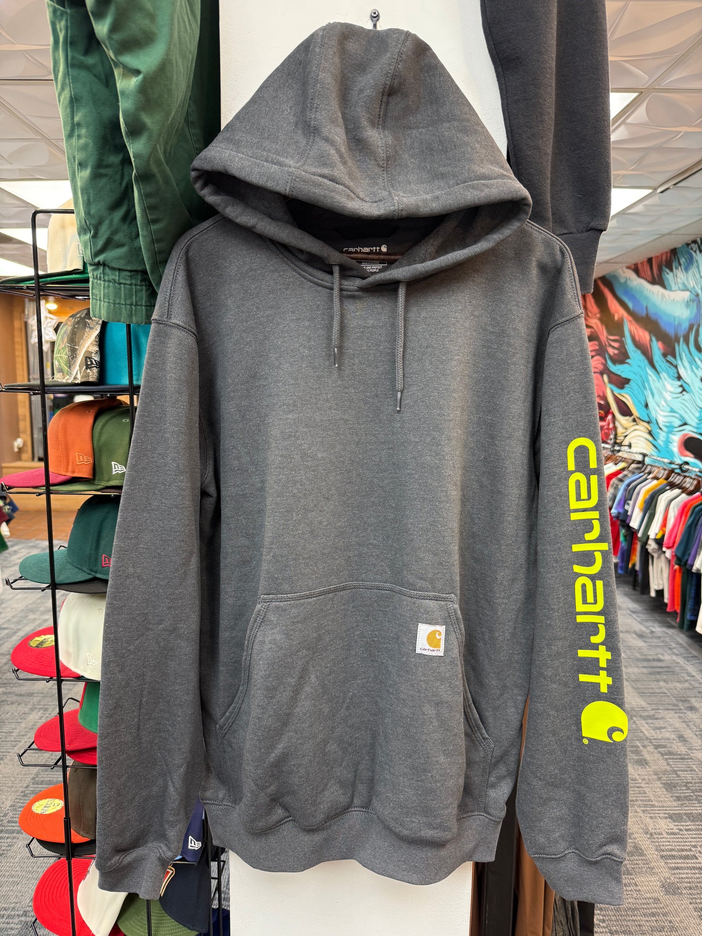 New Carhartt Grey Hoodie